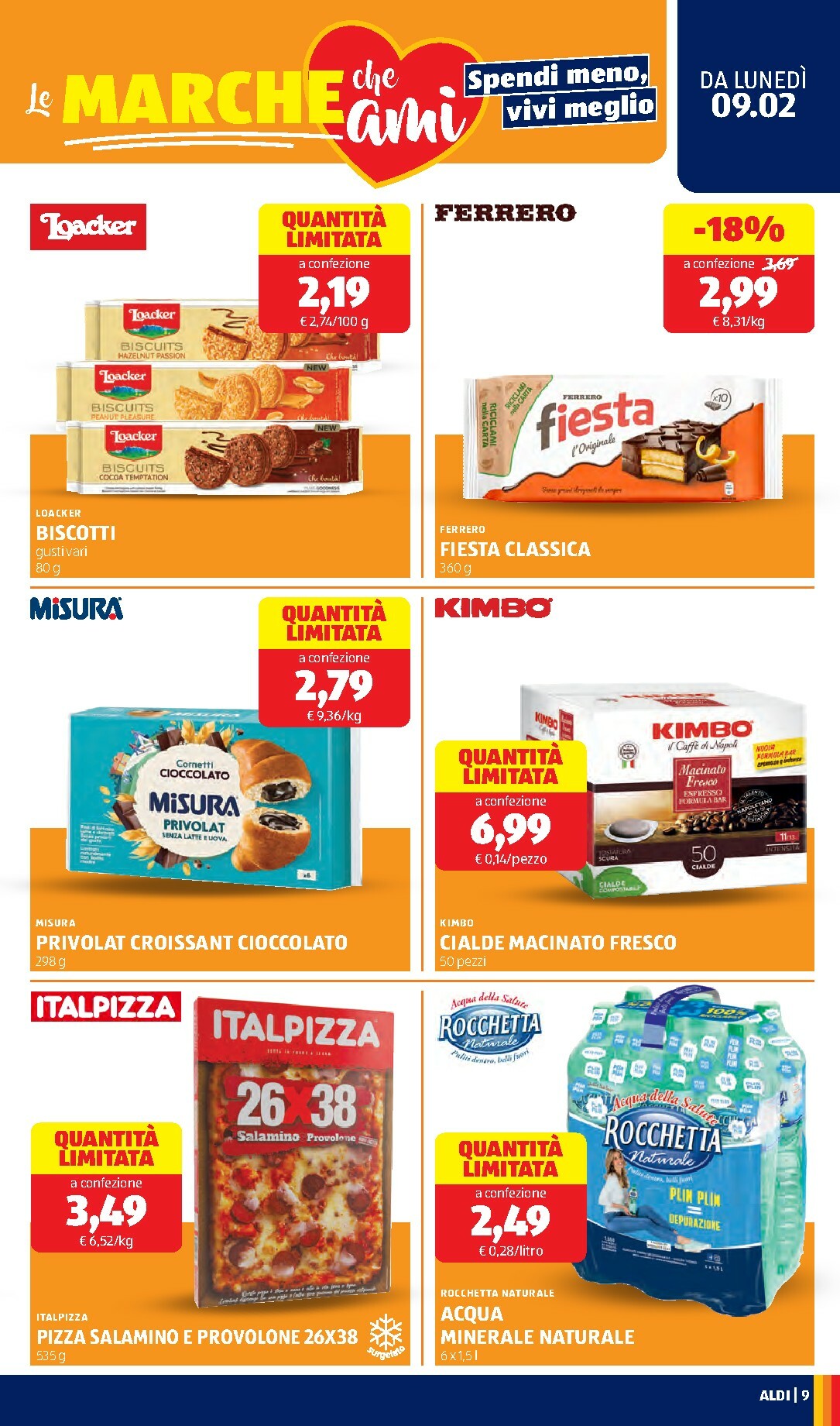 aldi - Volantino ALDI valido dal 09/02/2026 al 15/02/2026 - page: 9