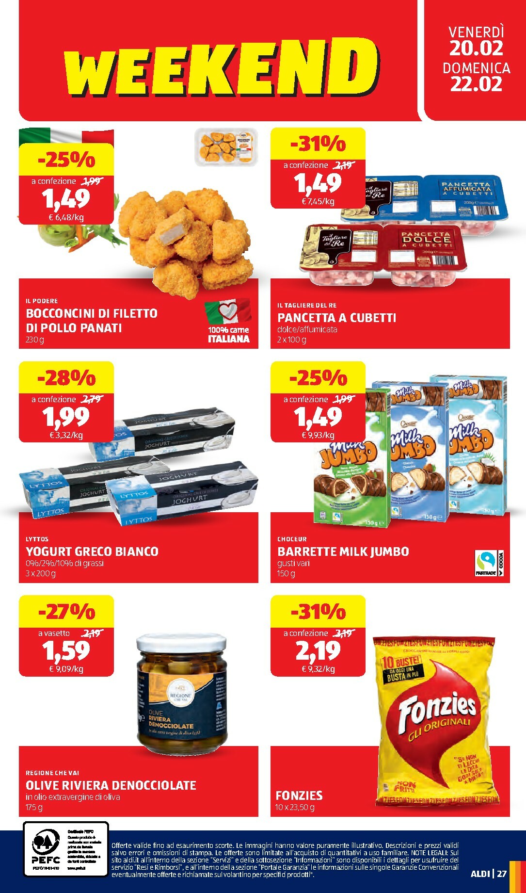 aldi - Volantino ALDI valido dal 16/02/2026 al 22/02/2026 - page: 27