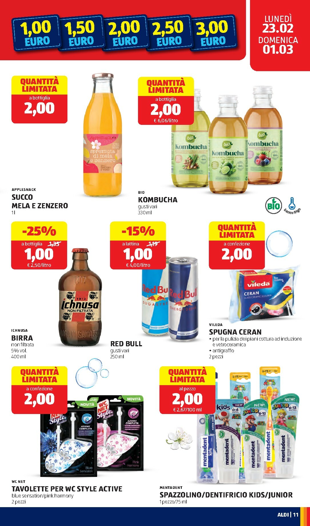 aldi - Volantino ALDI valido dal 23/02/2026 al 01/03/2026 - page: 11