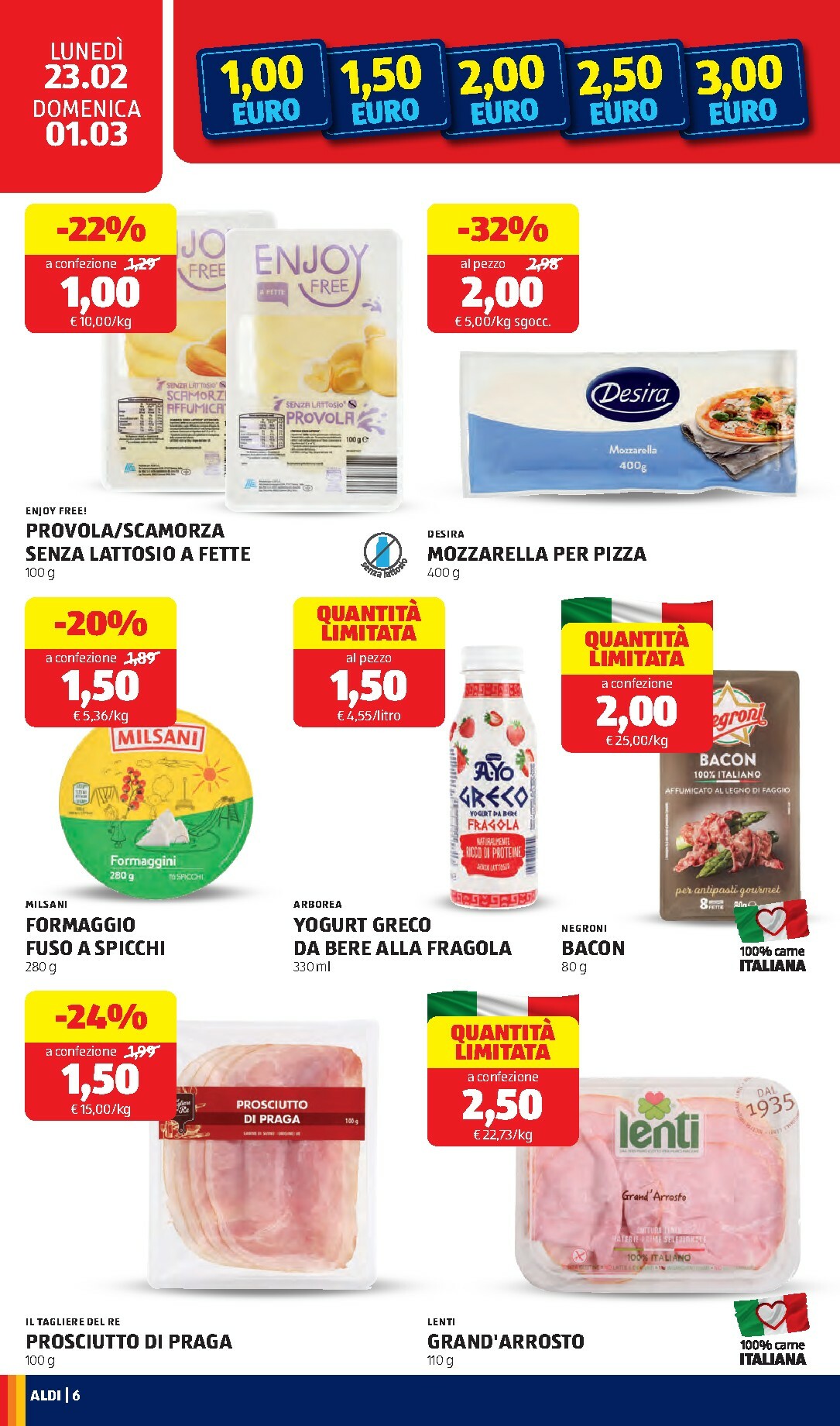 aldi - Volantino ALDI valido dal 23/02/2026 al 01/03/2026 - page: 6