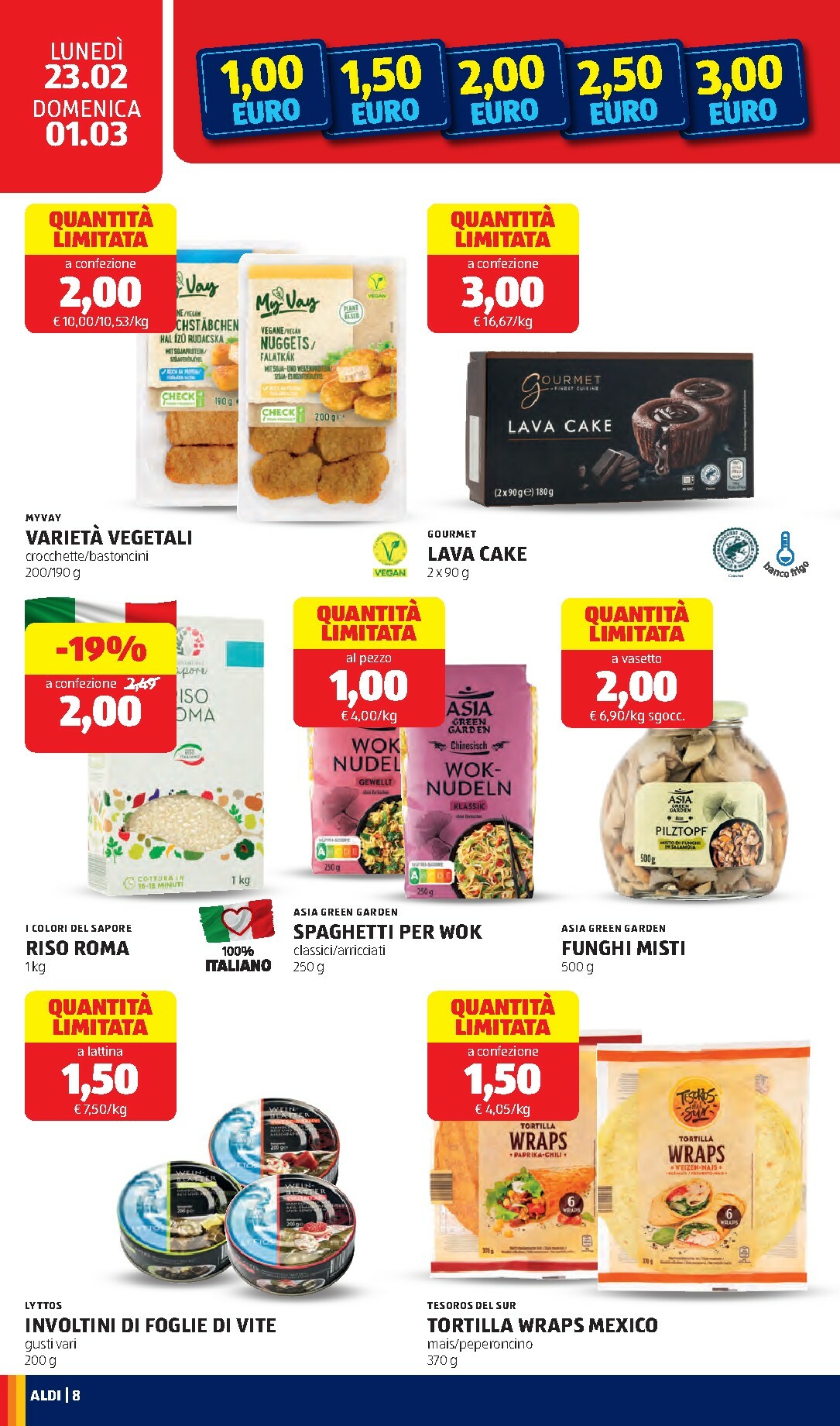 aldi - Volantino ALDI valido dal 23/02/2026 al 01/03/2026 - page: 8