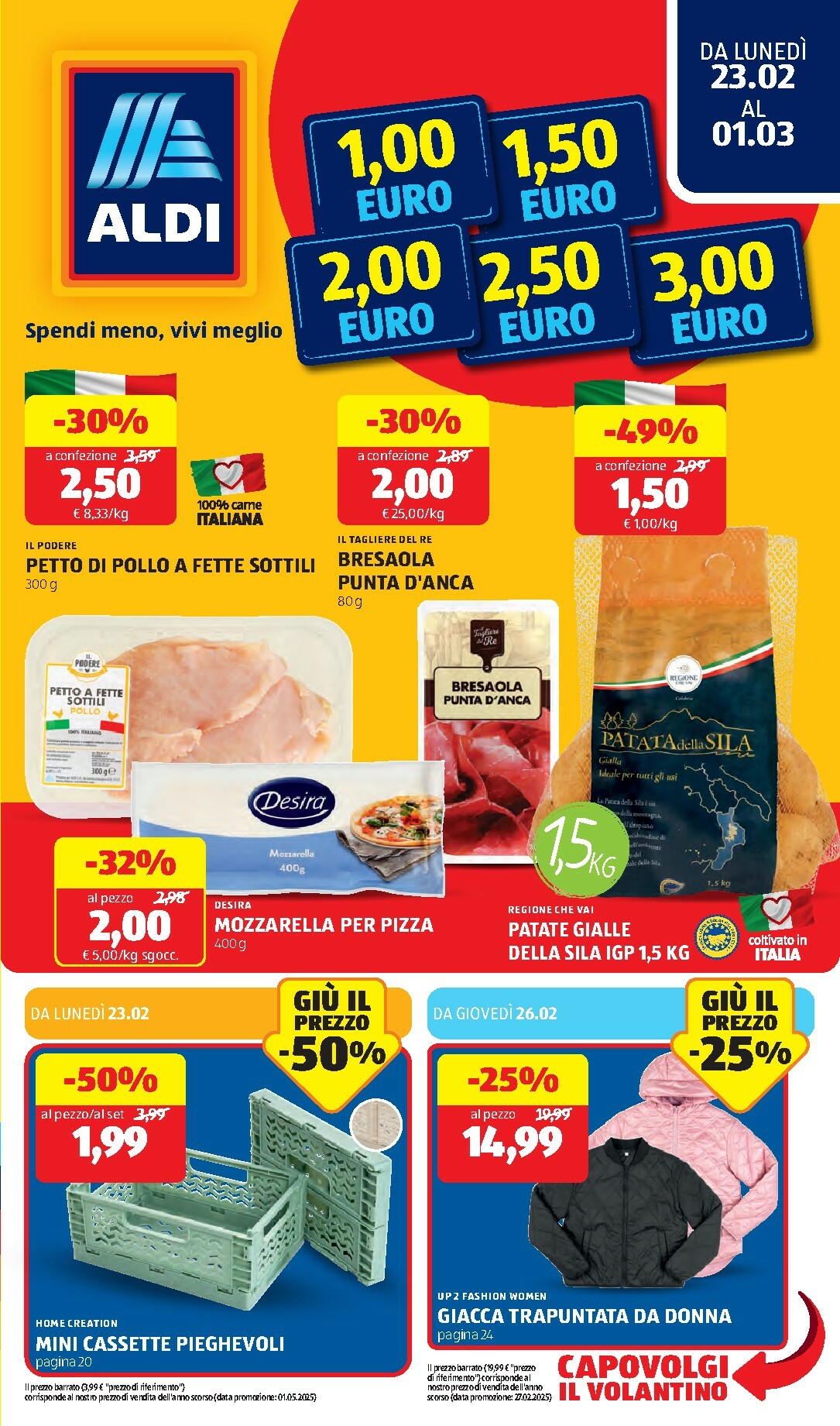 aldi - Volantino ALDI valido dal 23/02/2026 al 01/03/2026