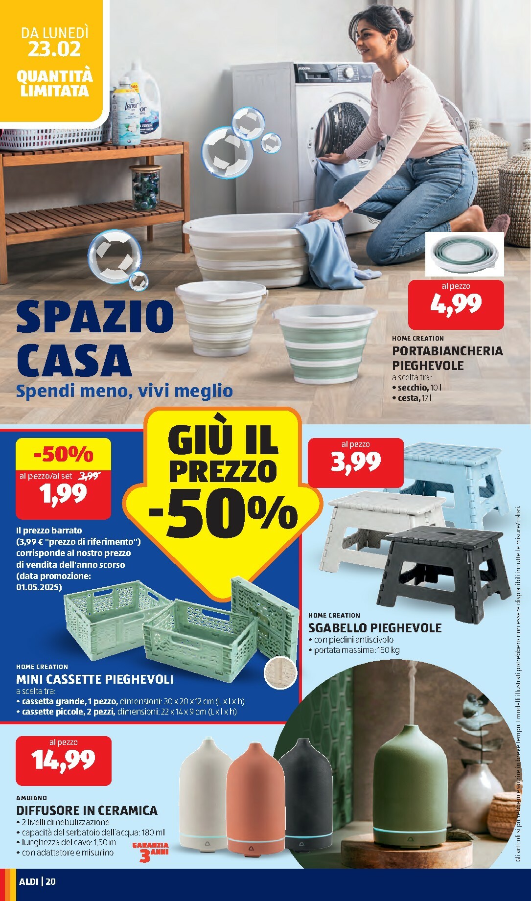 aldi - Volantino ALDI valido dal 23/02/2026 al 01/03/2026 - page: 20