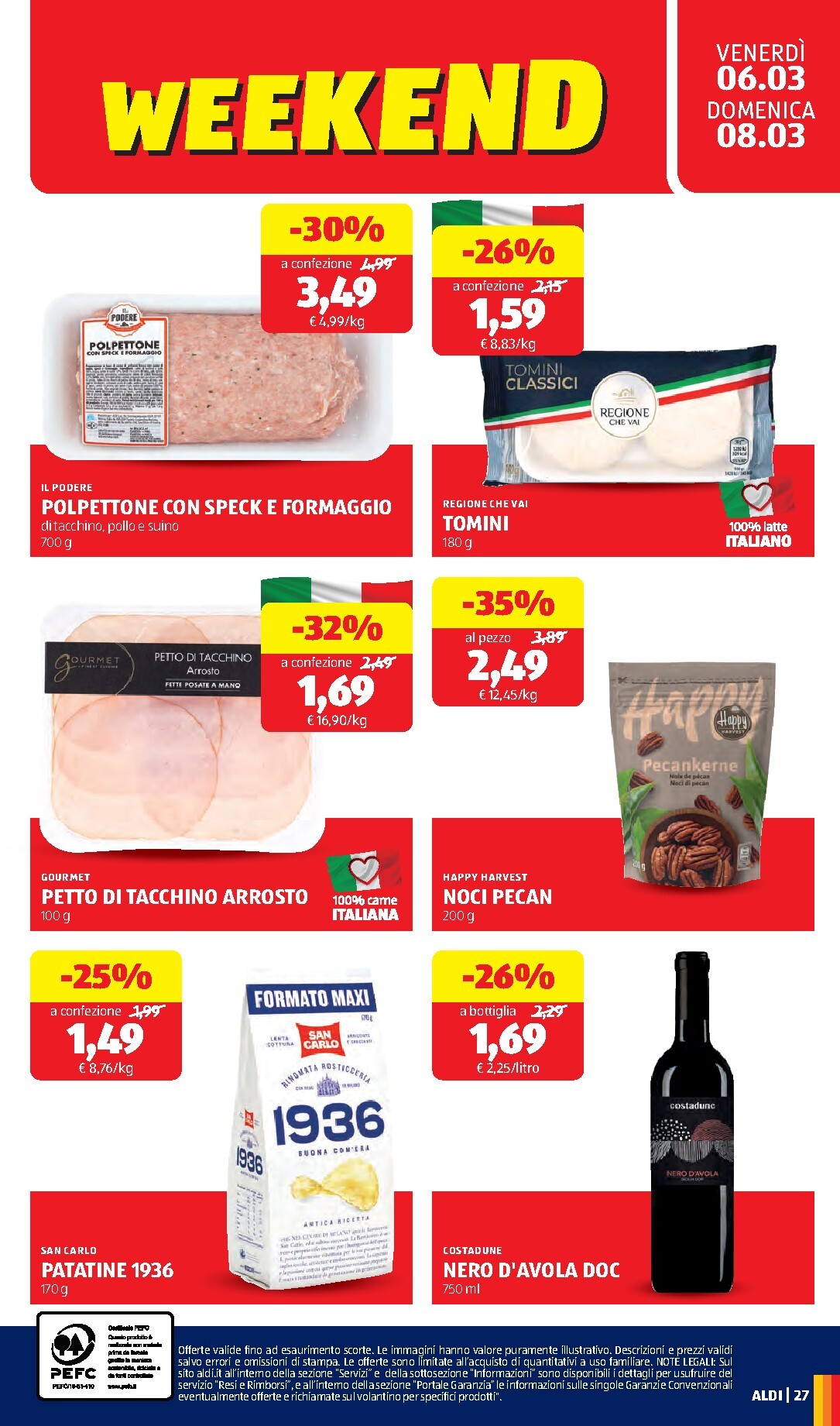 aldi - Volantino ALDI valido dal 02/03/2026 al 08/03/2026 - page: 27