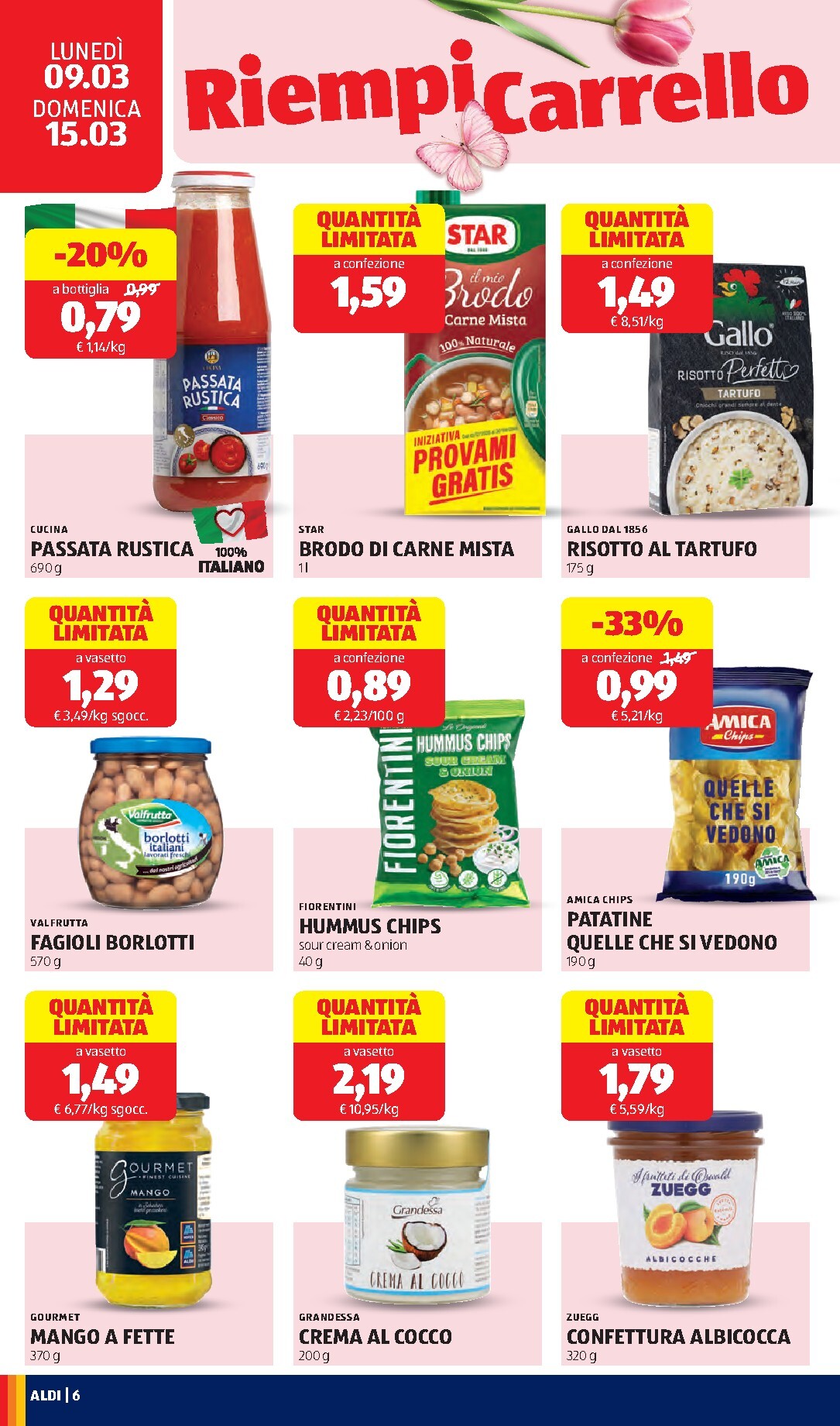 aldi - Volantino ALDI valido dal 09/03/2026 al 15/03/2026 - page: 6