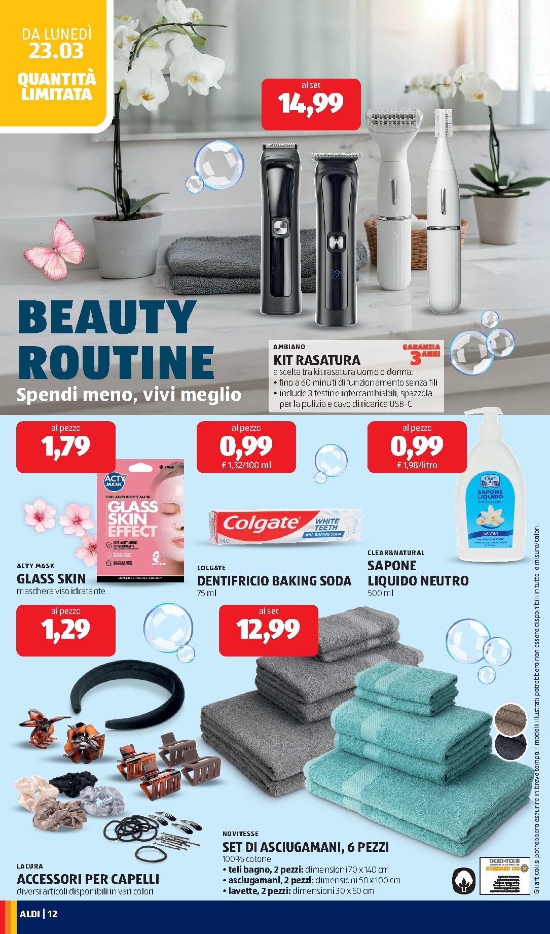 aldi - Volantino ALDI valido dal 23/03/2026 al 29/03/2026 - page: 12