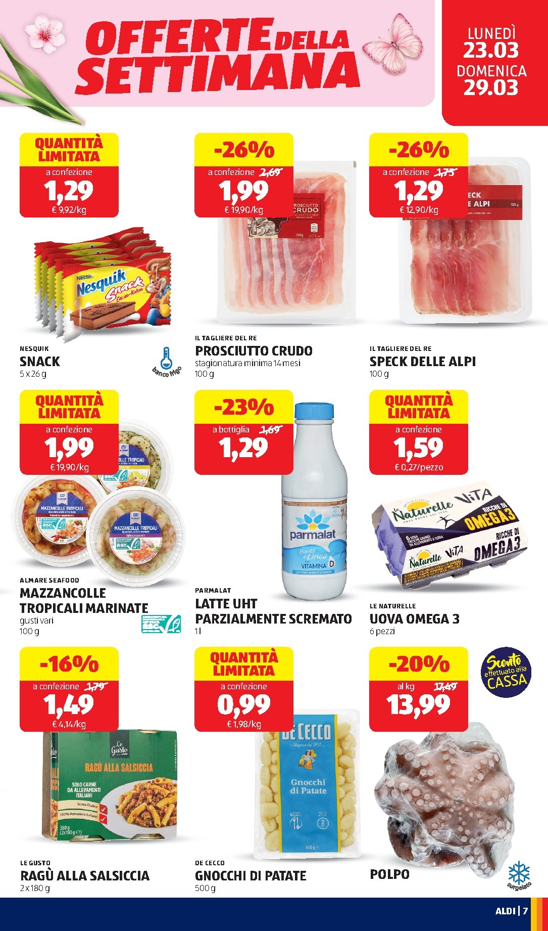 aldi - Volantino ALDI valido dal 23/03/2026 al 29/03/2026 - page: 7