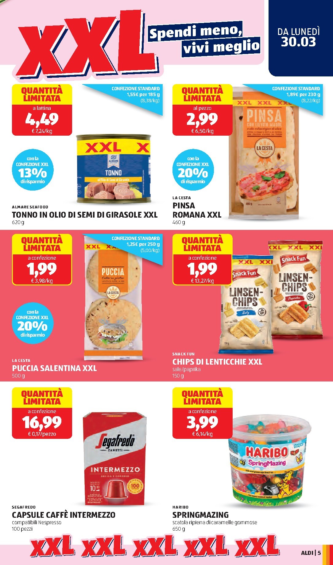 aldi - Volantino ALDI valido dal 30/03/2026 al 04/04/2026 - page: 5