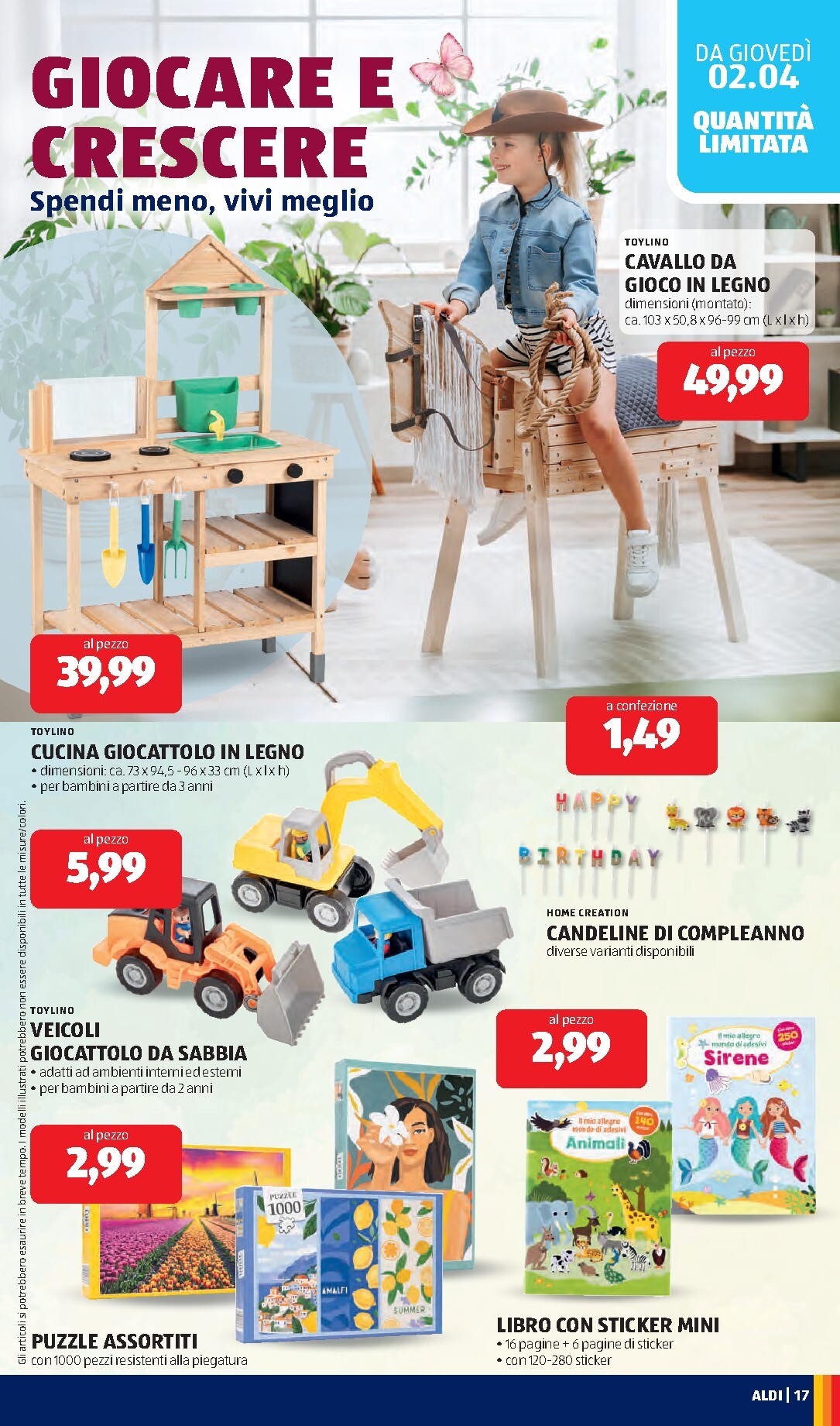 aldi - Volantino ALDI valido dal 30/03/2026 al 04/04/2026 - page: 17
