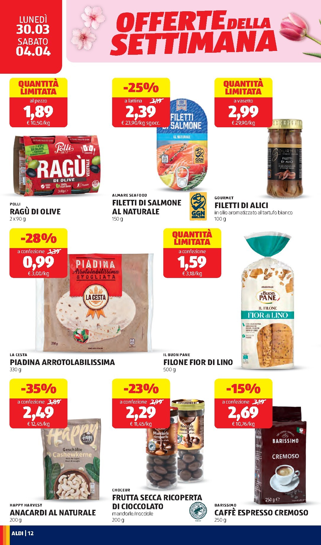 aldi - Volantino ALDI valido dal 30/03/2026 al 04/04/2026 - page: 12