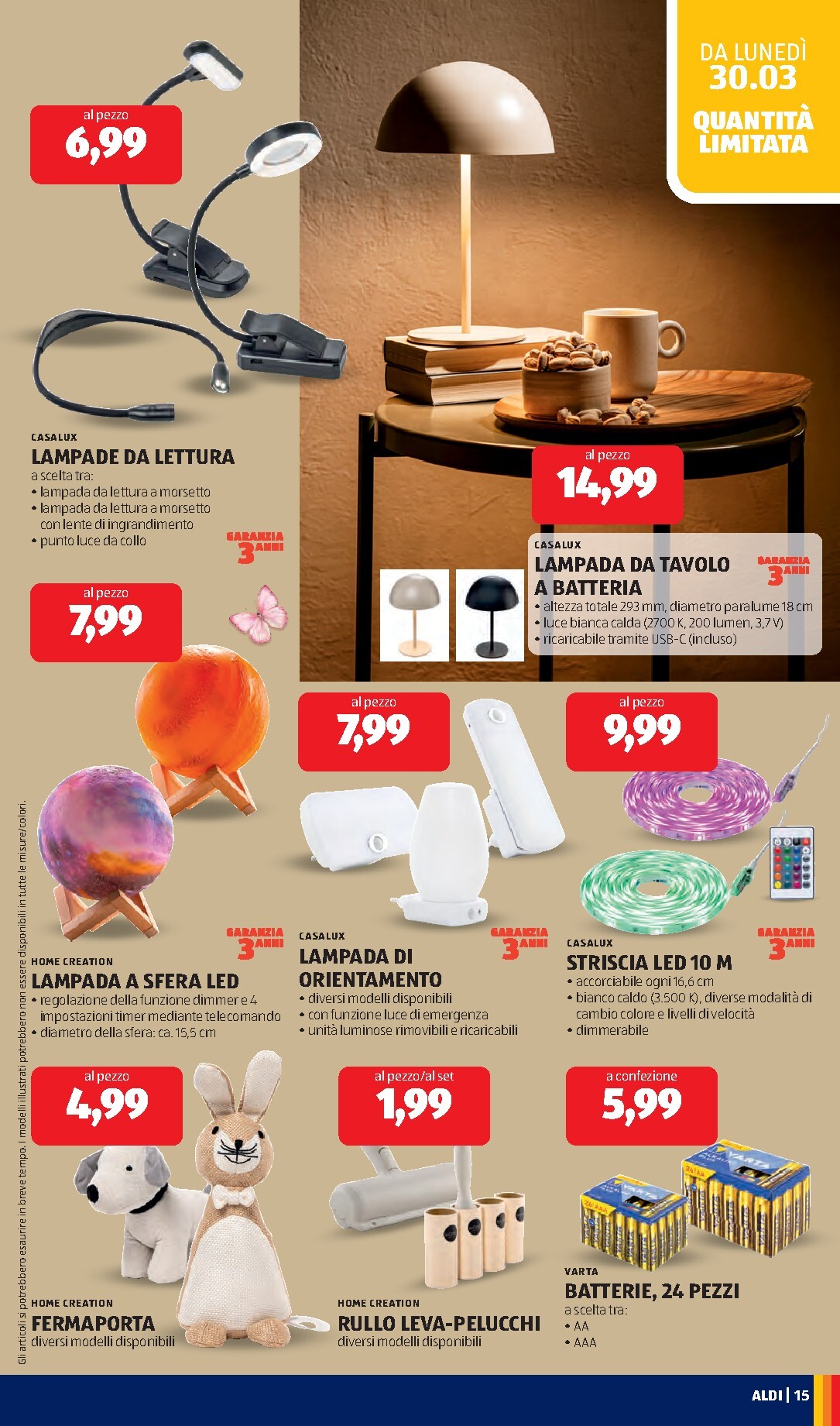 aldi - Volantino ALDI valido dal 30/03/2026 al 04/04/2026 - page: 15