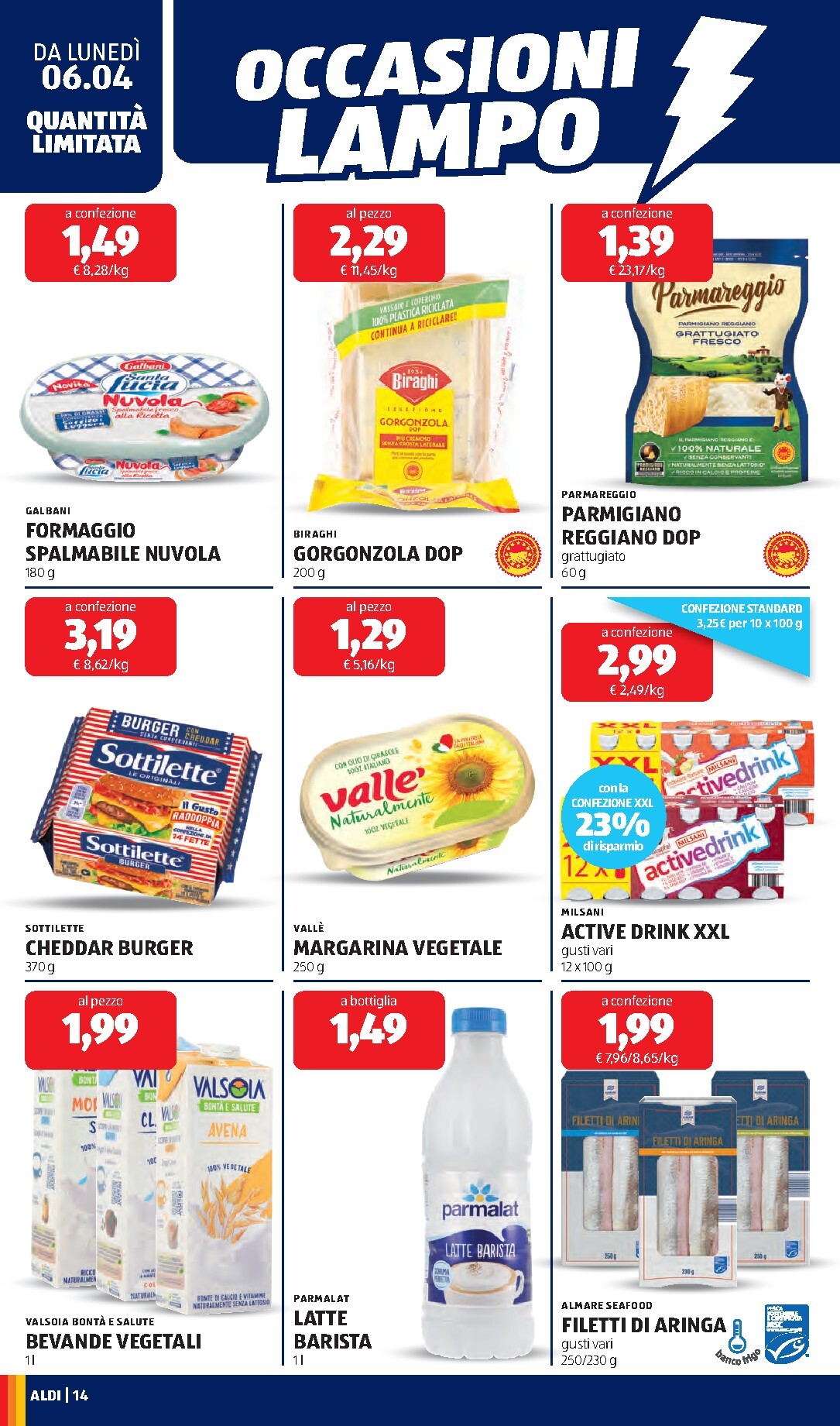 aldi - Volantino ALDI - Prezzi Bassi valido dal 06/04/2026 al 30/04/2026 - page: 14