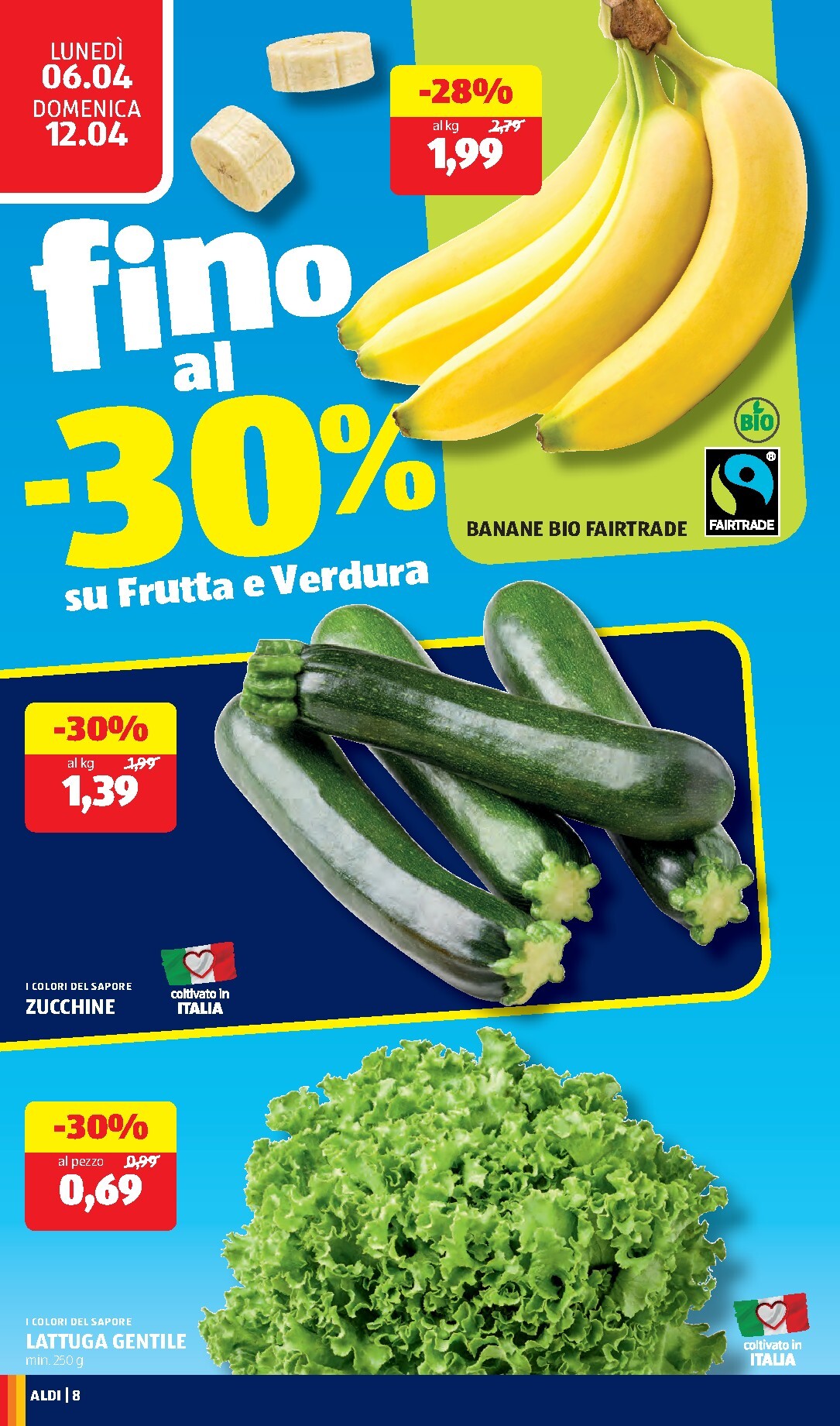 aldi - Volantino ALDI - Prezzi Bassi valido dal 06/04/2026 al 30/04/2026 - page: 8