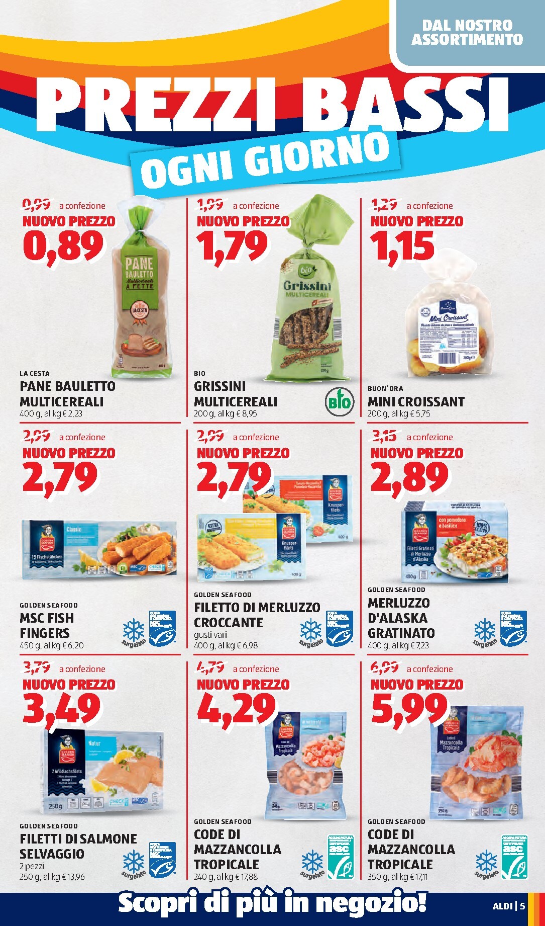 aldi - Volantino ALDI - Prezzi Bassi valido dal 06/04/2026 al 30/04/2026 - page: 5