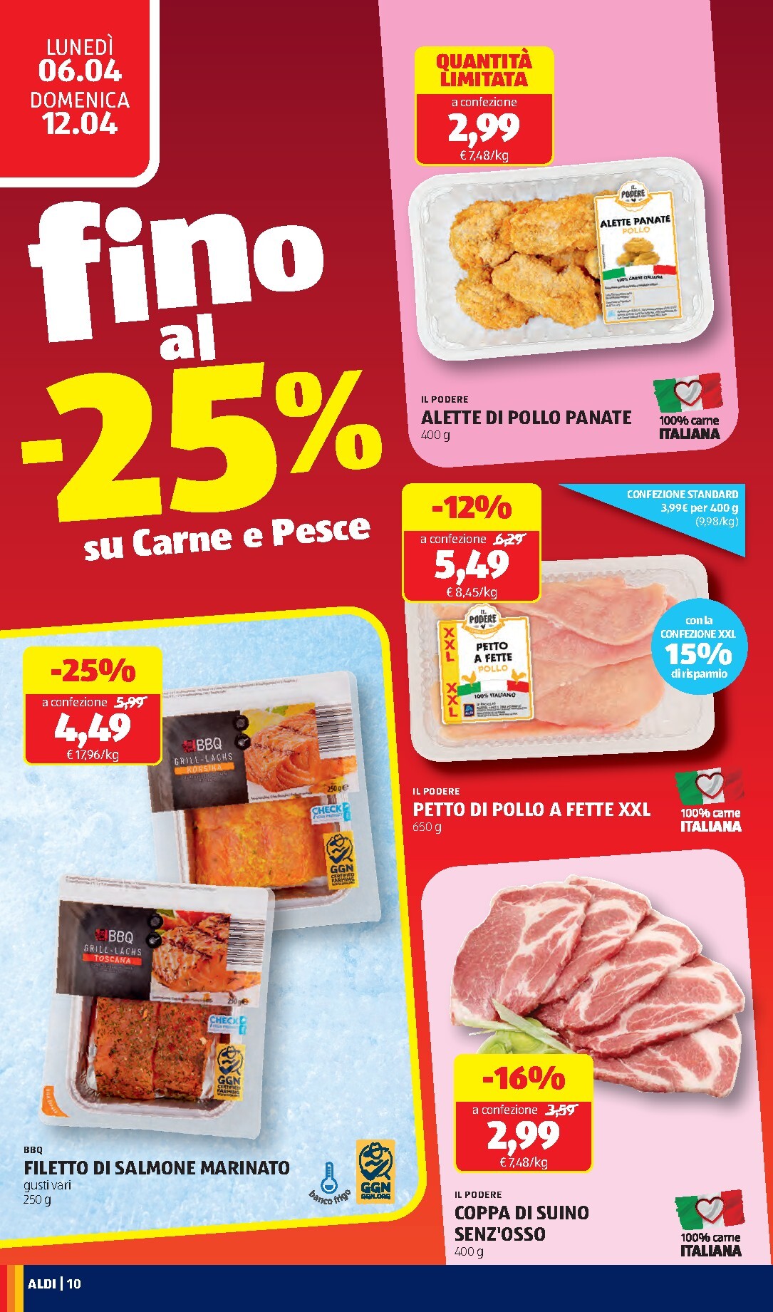 aldi - Volantino ALDI - Prezzi Bassi valido dal 06/04/2026 al 30/04/2026 - page: 10