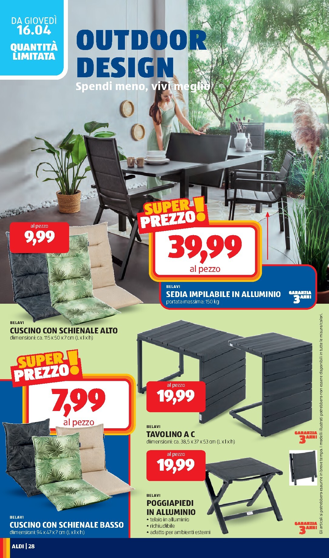 aldi - Volantino ALDI valido dal 13/04/2026 al 19/04/2026 - page: 28