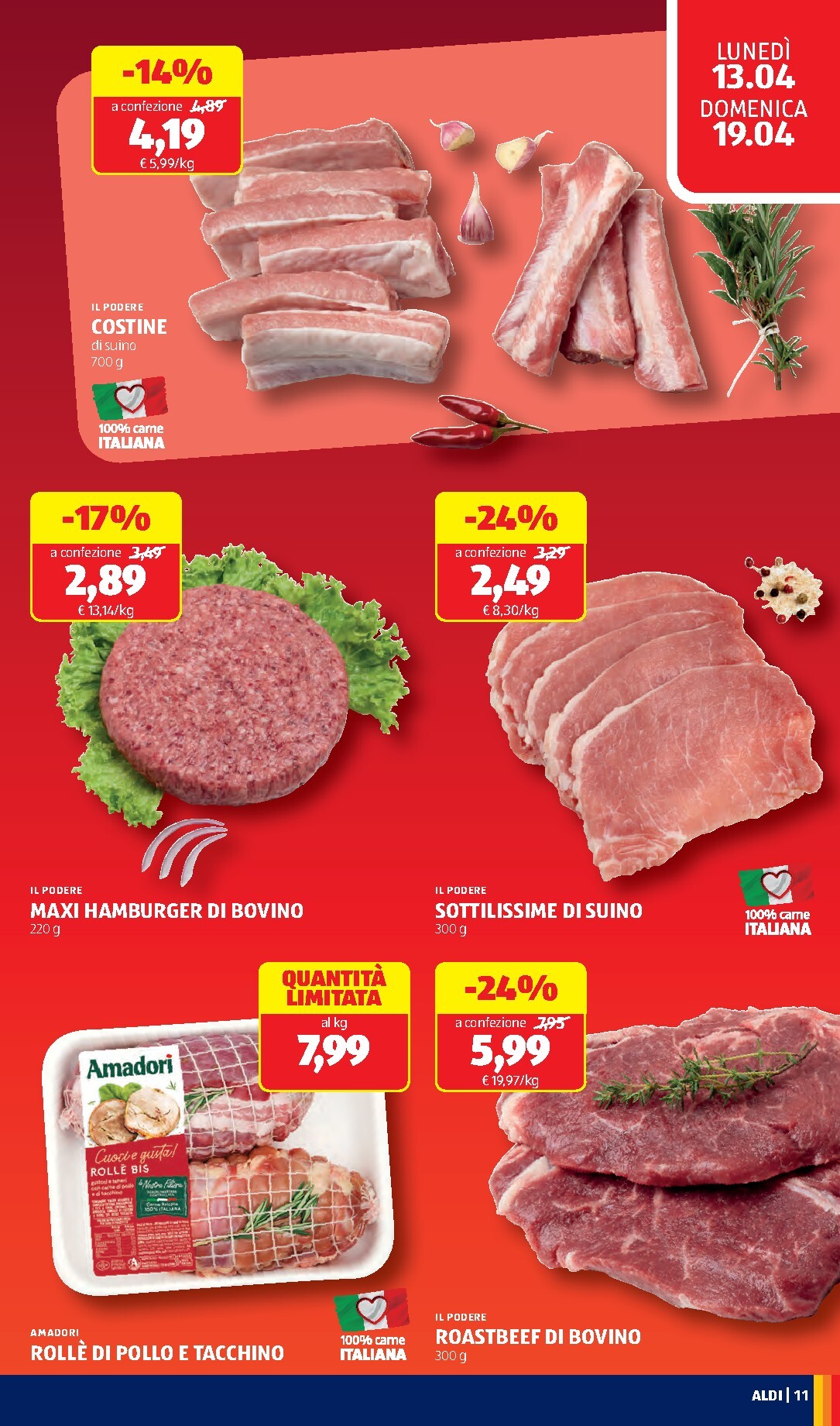 aldi - Volantino ALDI valido dal 13/04/2026 al 19/04/2026 - page: 11