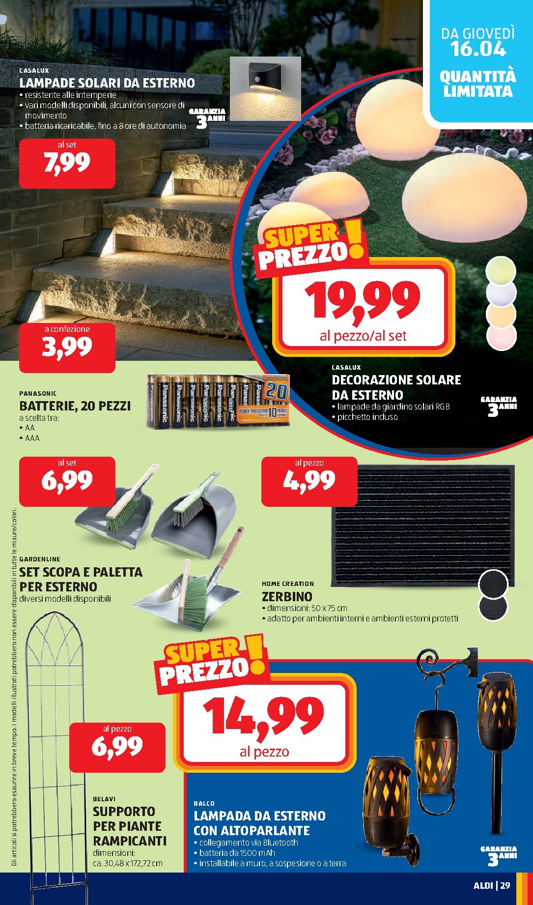 aldi - Volantino ALDI valido dal 13/04/2026 al 19/04/2026 - page: 29