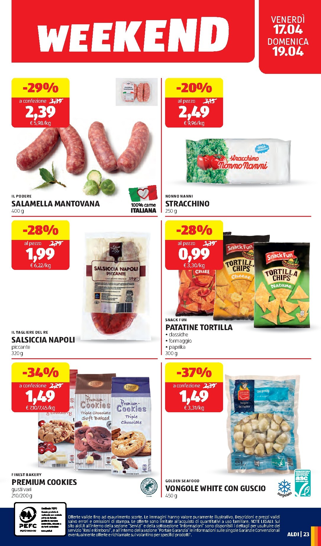 aldi - Volantino ALDI valido dal 13/04/2026 al 19/04/2026 - page: 23