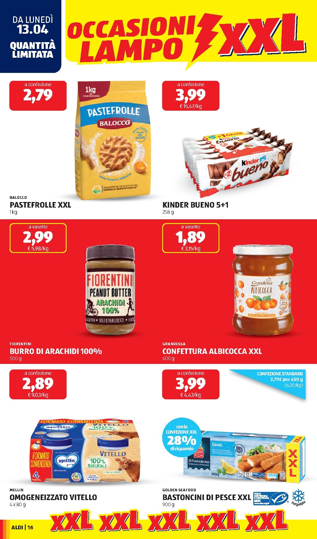 aldi - Volantino ALDI valido dal 13/04/2026 al 19/04/2026 - page: 16