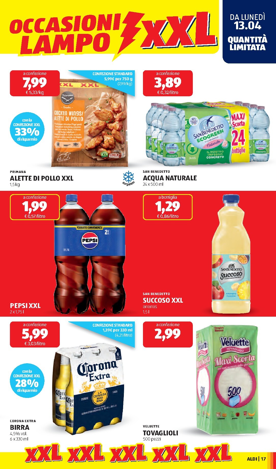 aldi - Volantino ALDI valido dal 13/04/2026 al 19/04/2026 - page: 17
