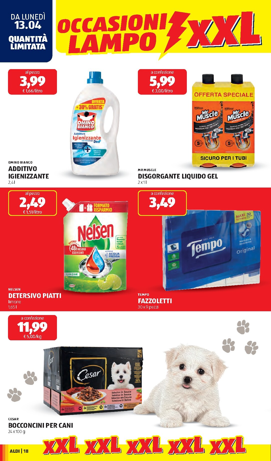 aldi - Volantino ALDI valido dal 13/04/2026 al 19/04/2026 - page: 18