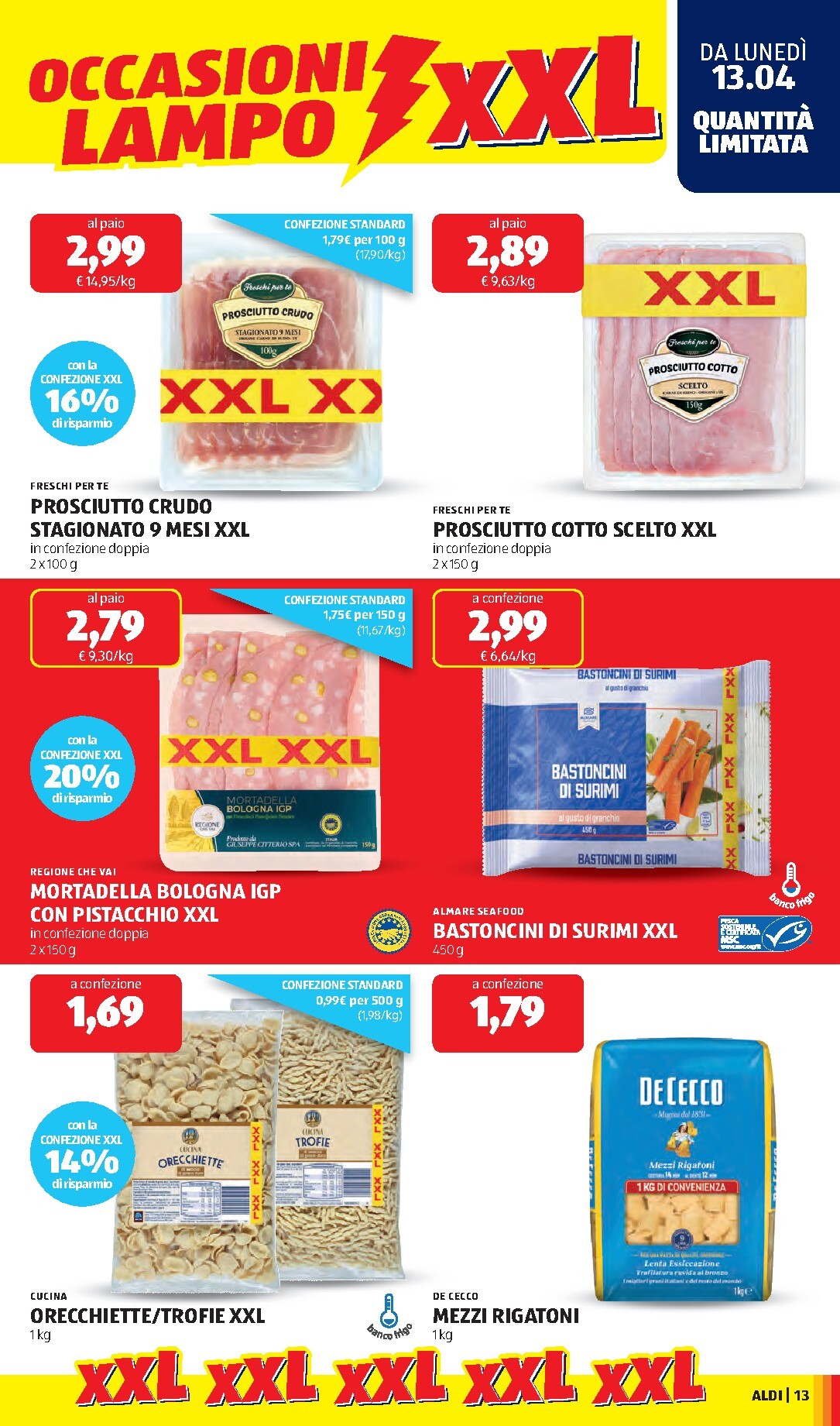 aldi - Volantino ALDI valido dal 13/04/2026 al 19/04/2026 - page: 13