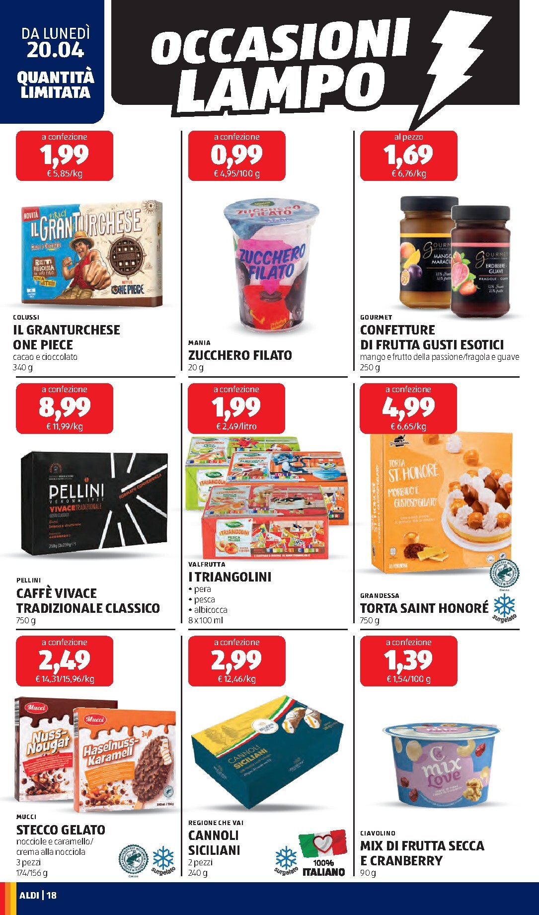 aldi - Volantino ALDI per la prossima settimana dal lunedì 20/04/2026 al domenica 26/04/2026 - page: 18