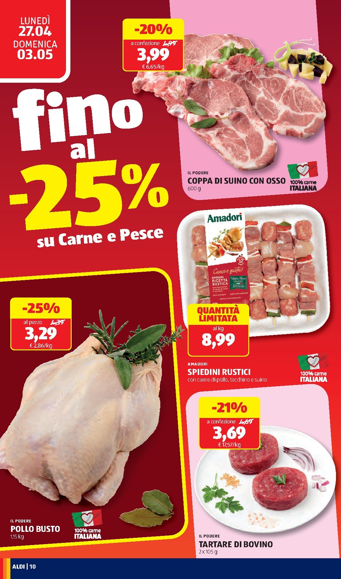 aldi - Volantino ALDI per la prossima settimana dal lunedì 27/04/2026 al domenica 03/05/2026 - page: 10