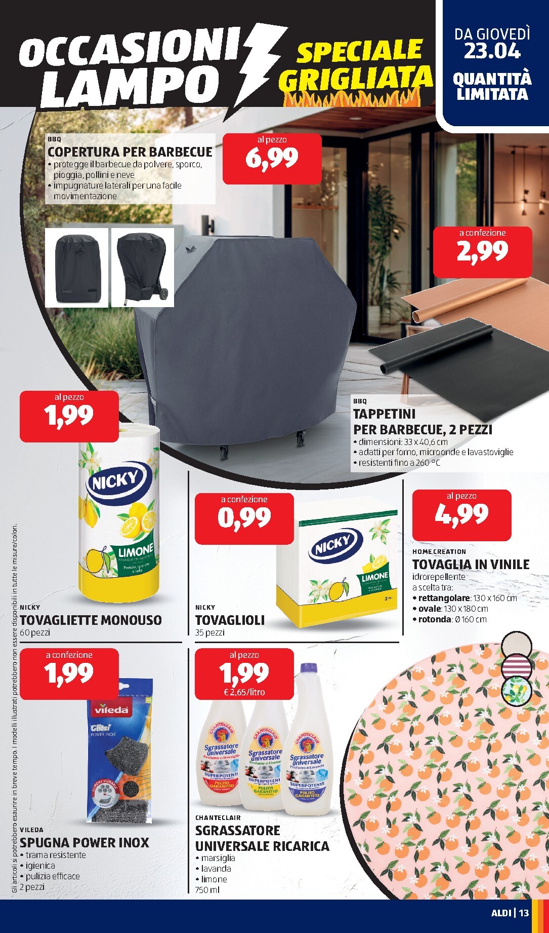 aldi - Volantino futuro ALDI - Nuovo Apertura Trieste valido dal giovedì 23/04/2026 al domenica 26/04/2026 - page: 13