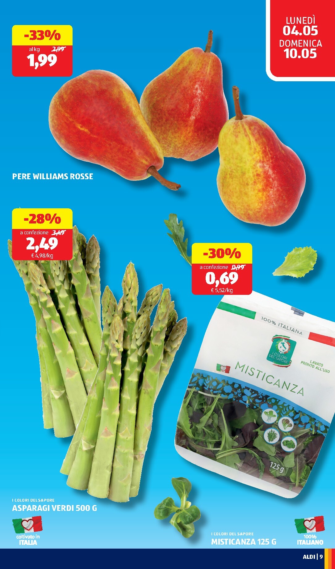 aldi - Volantino ALDI per la prossima settimana dal lunedì 04/05/2026 al domenica 10/05/2026 - page: 9