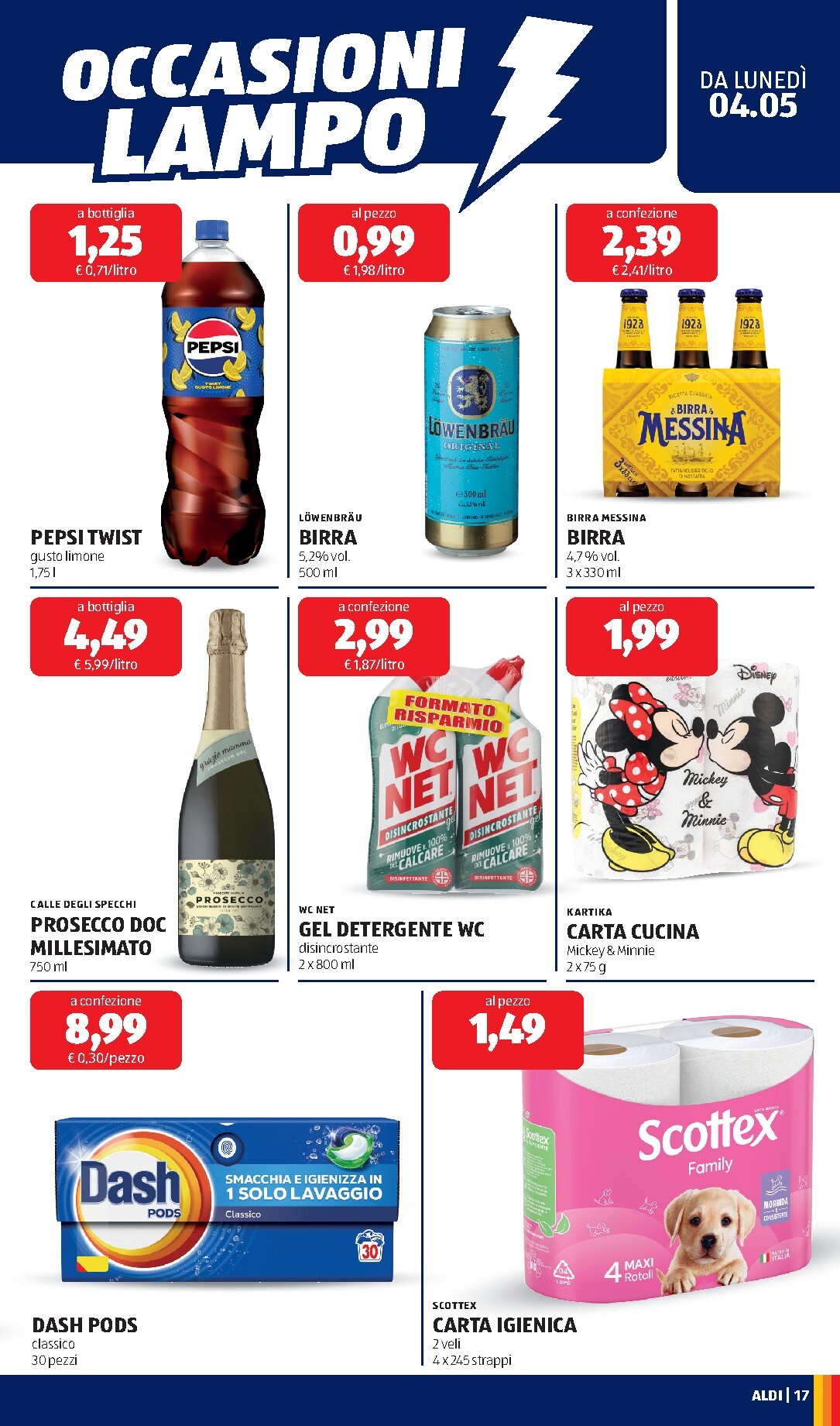 aldi - Volantino ALDI per la prossima settimana dal lunedì 04/05/2026 al domenica 10/05/2026 - page: 17