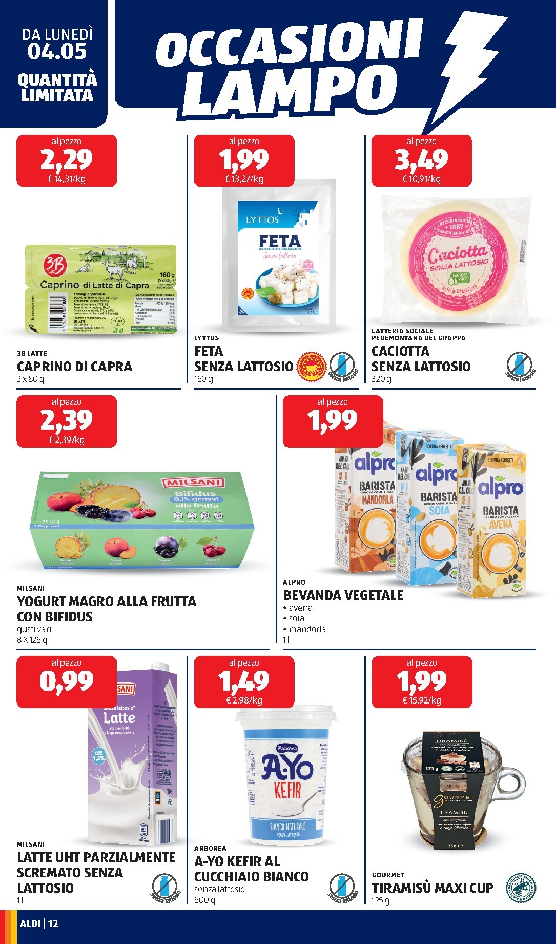 aldi - Volantino ALDI per la prossima settimana dal lunedì 04/05/2026 al domenica 10/05/2026 - page: 12