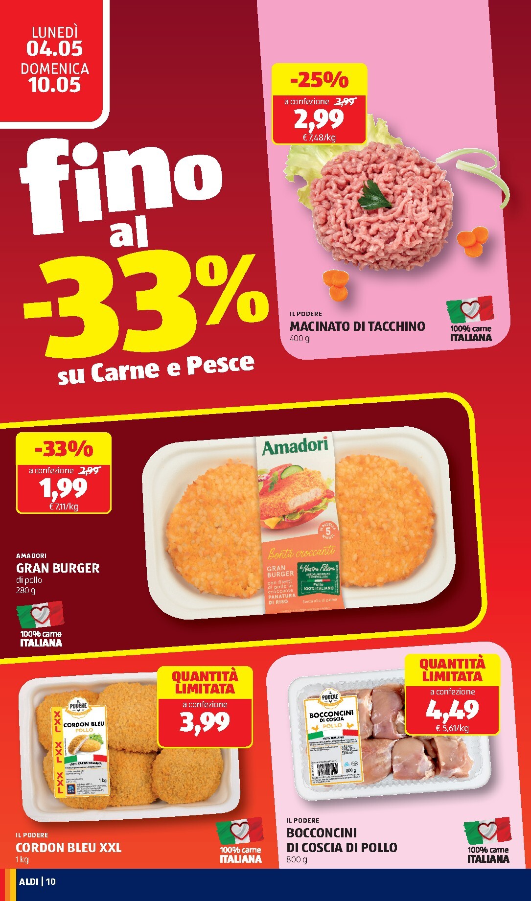 aldi - Volantino ALDI per la prossima settimana dal lunedì 04/05/2026 al domenica 10/05/2026 - page: 10