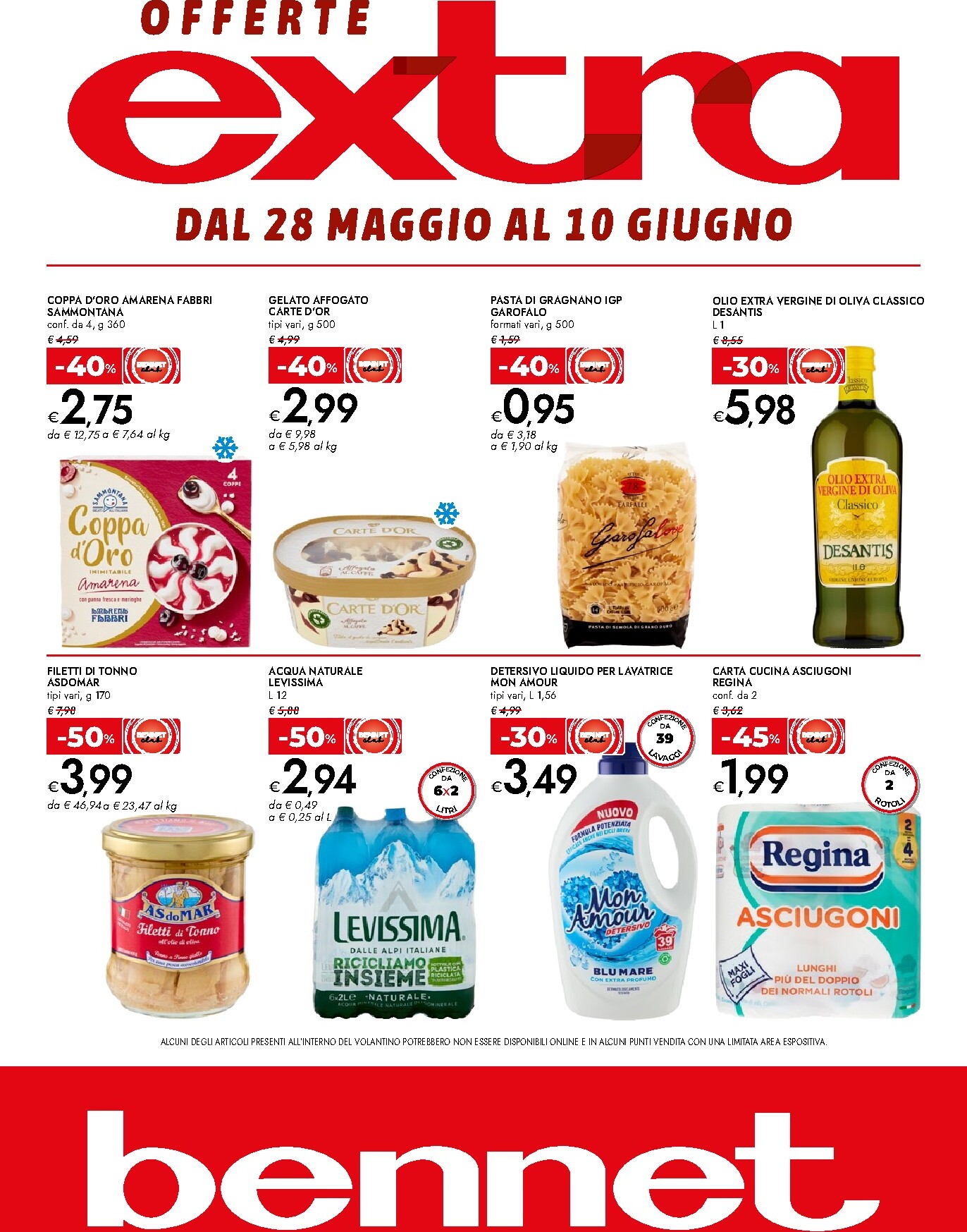 bennet - Volantino attuale di Bennet - Offerte extra valido dal giovedì 28/05/2026 al mercoledì 10/06/2026