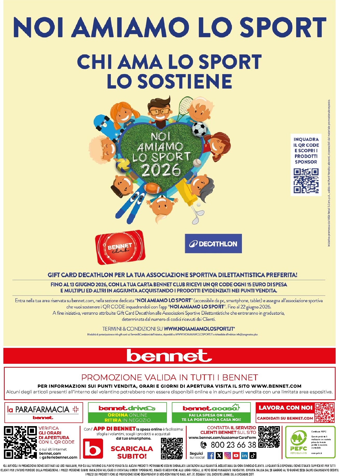 bennet - Volantino attuale di Bennet valido dal giovedì 28/05/2026 al mercoledì 10/06/2026 - page: 28