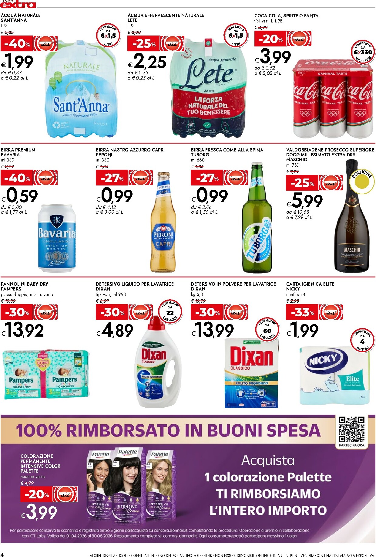 bennet - Volantino attuale di Bennet - Offerte extra valido dal giovedì 11/06/2026 al domenica 21/06/2026 - page: 4