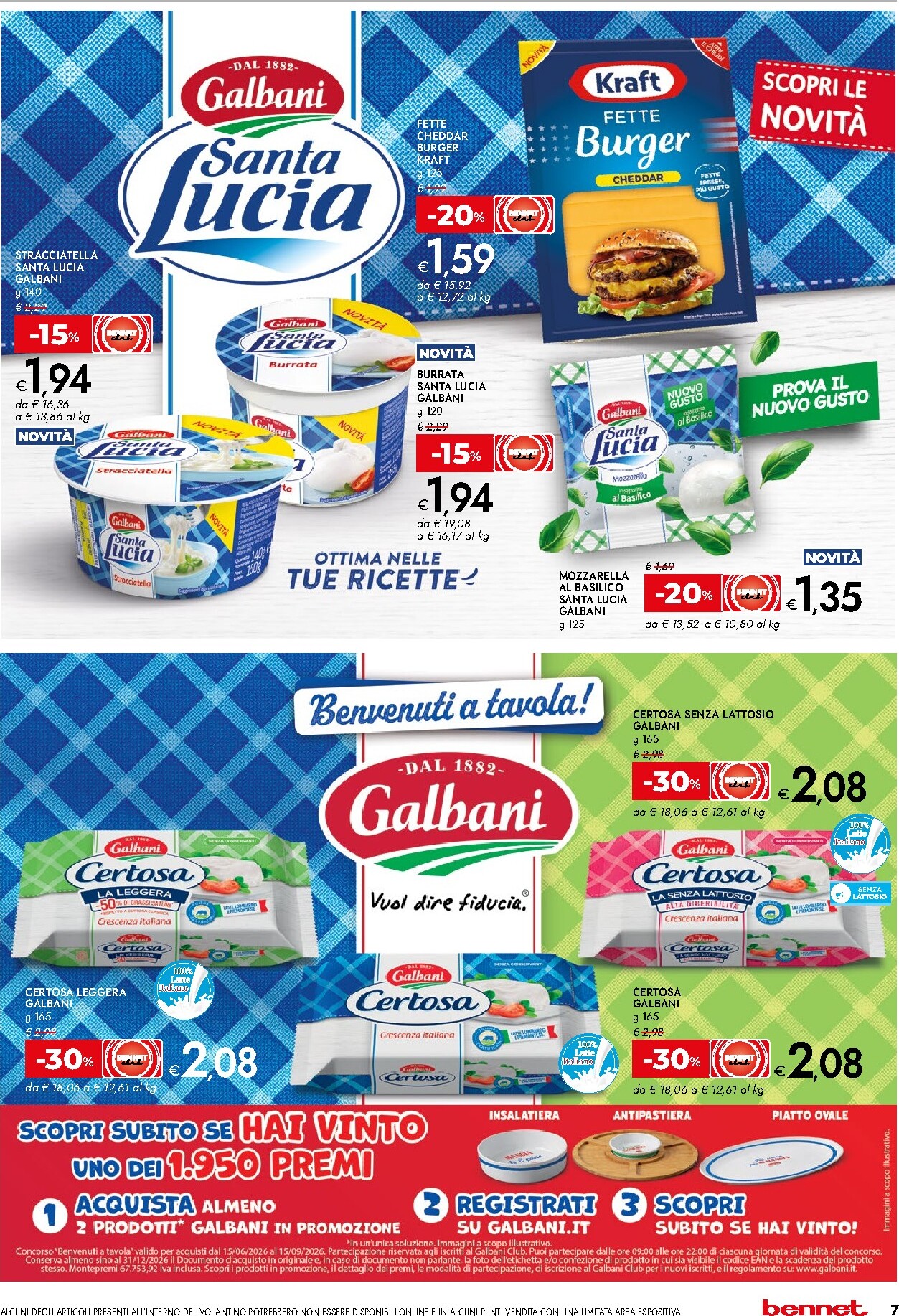 bennet - Volantino attuale di Bennet - Offerte extra valido dal giovedì 02/07/2026 al mercoledì 15/07/2026 - page: 7