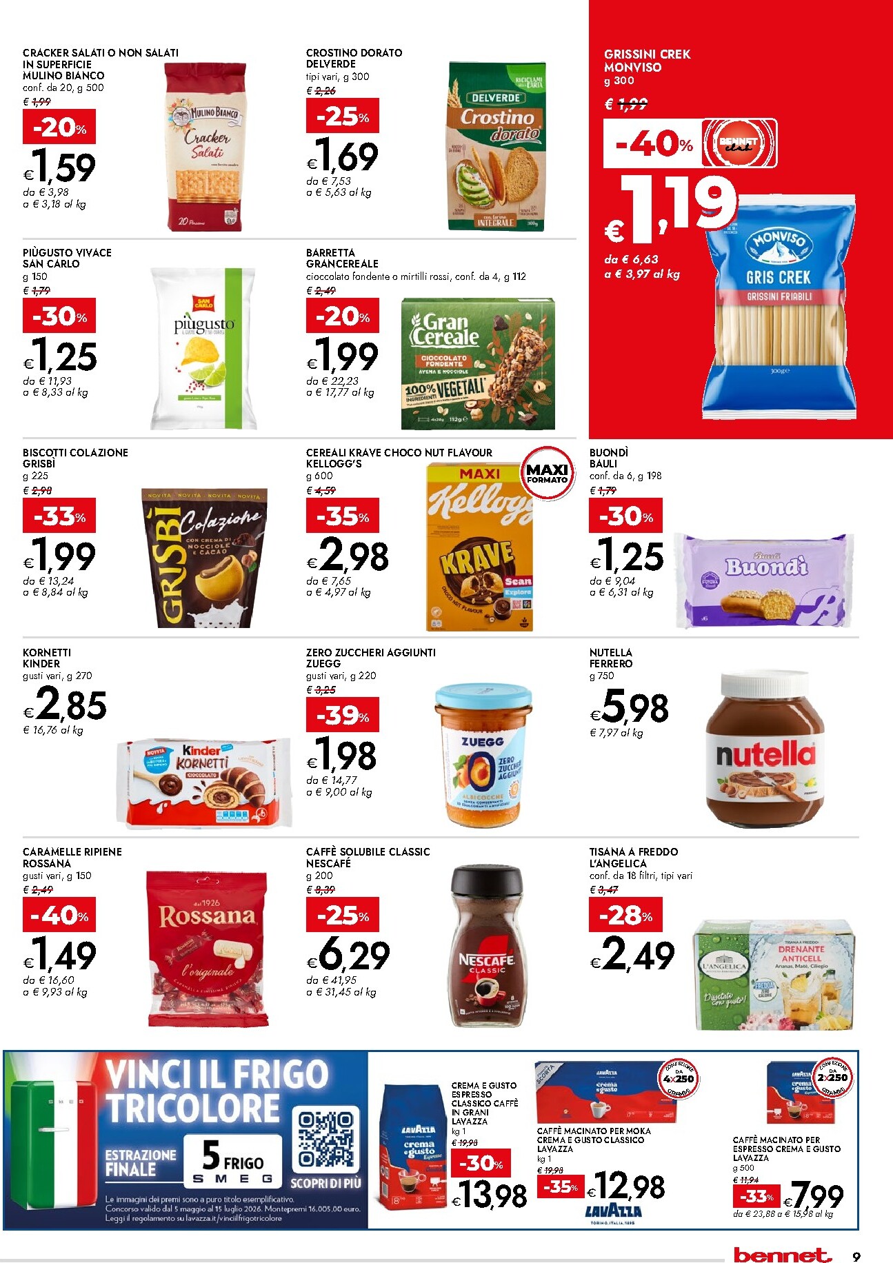 bennet - Volantino attuale di Bennet - FORMATO RISPARMIO XXL valido dal giovedì 02/07/2026 al mercoledì 15/07/2026 - page: 9