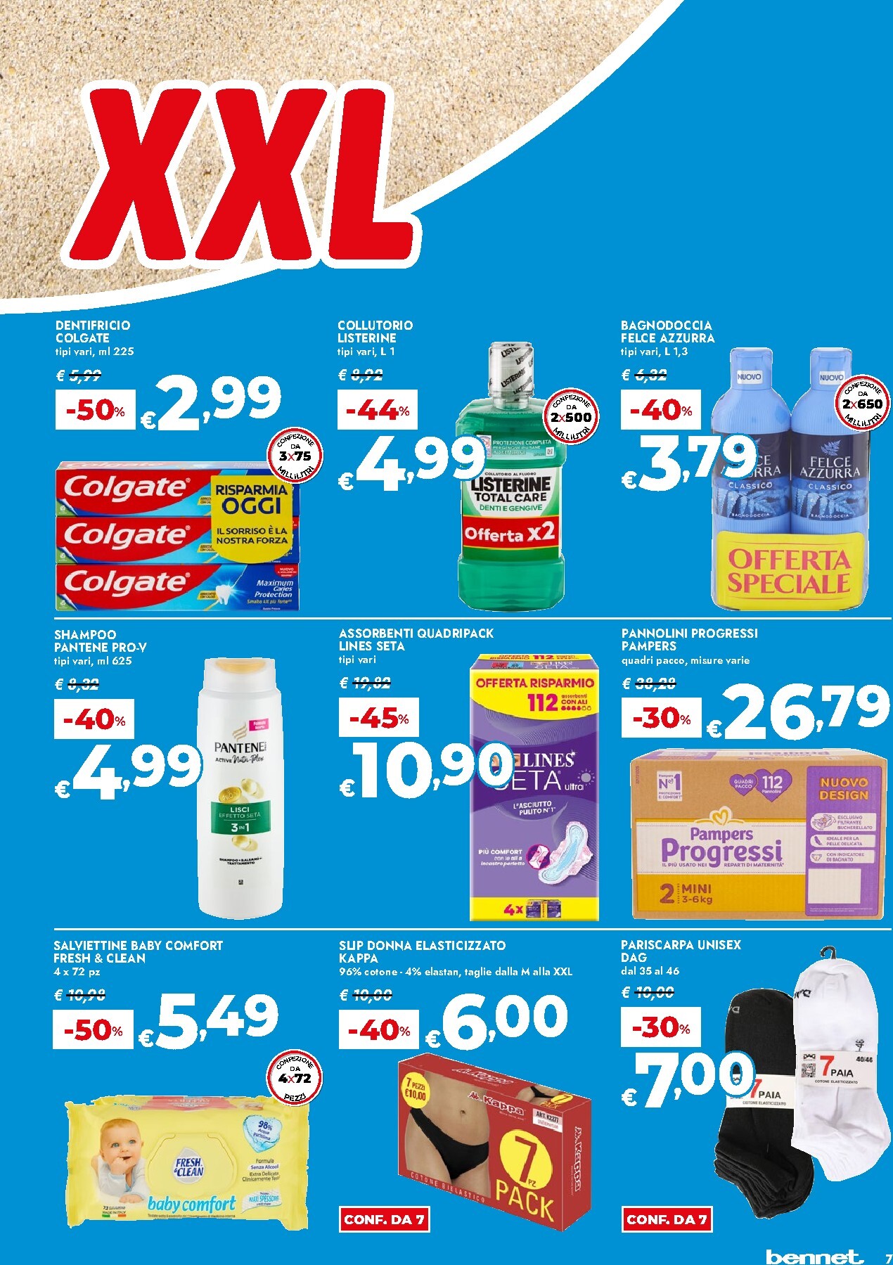 bennet - Volantino attuale di Bennet - FORMATO RISPARMIO XXL valido dal giovedì 02/07/2026 al mercoledì 15/07/2026 - page: 7