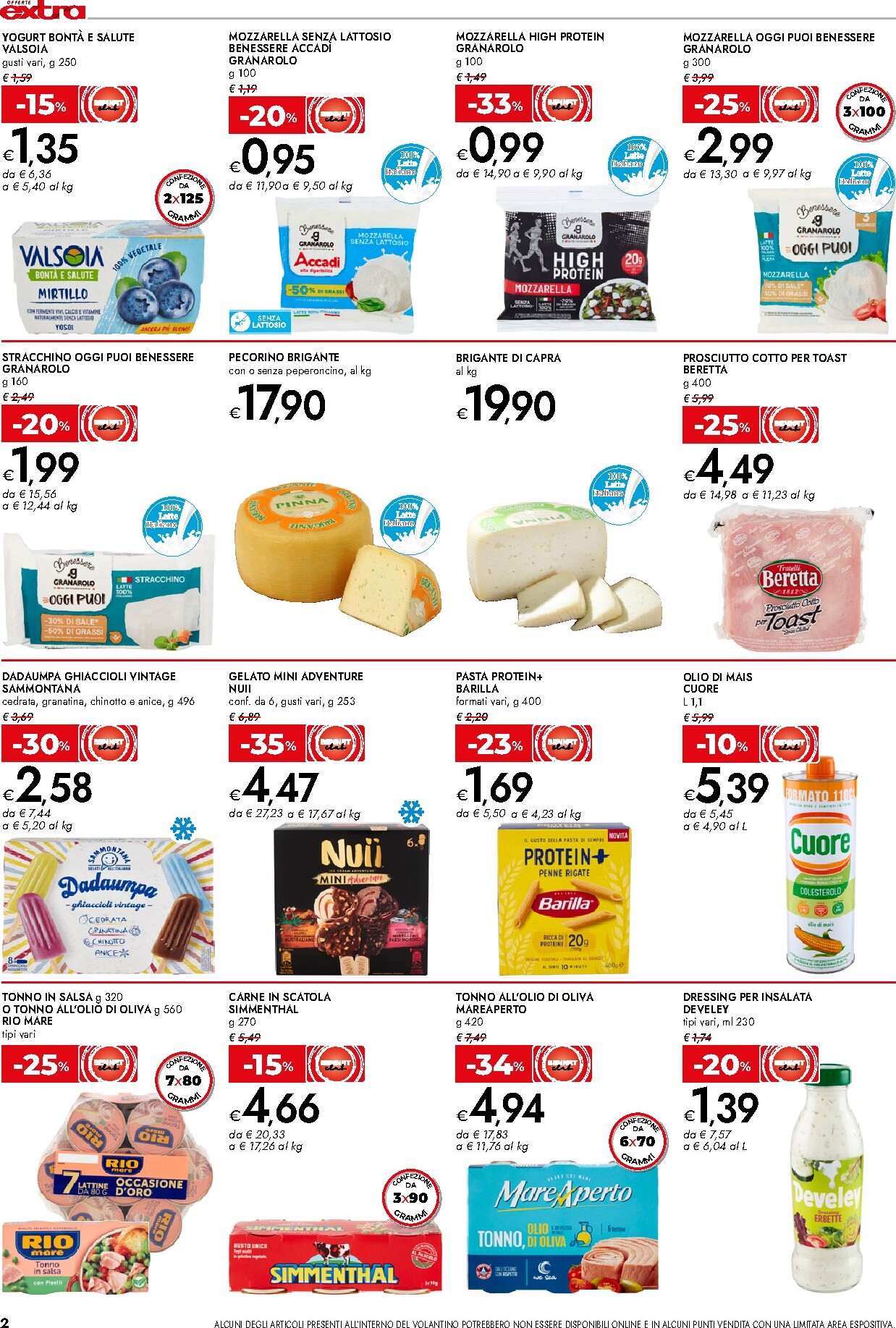 bennet - Volantino attuale di Bennet - Offerte Extra valido dal giovedì 16/07/2026 al mercoledì 29/07/2026 - page: 2