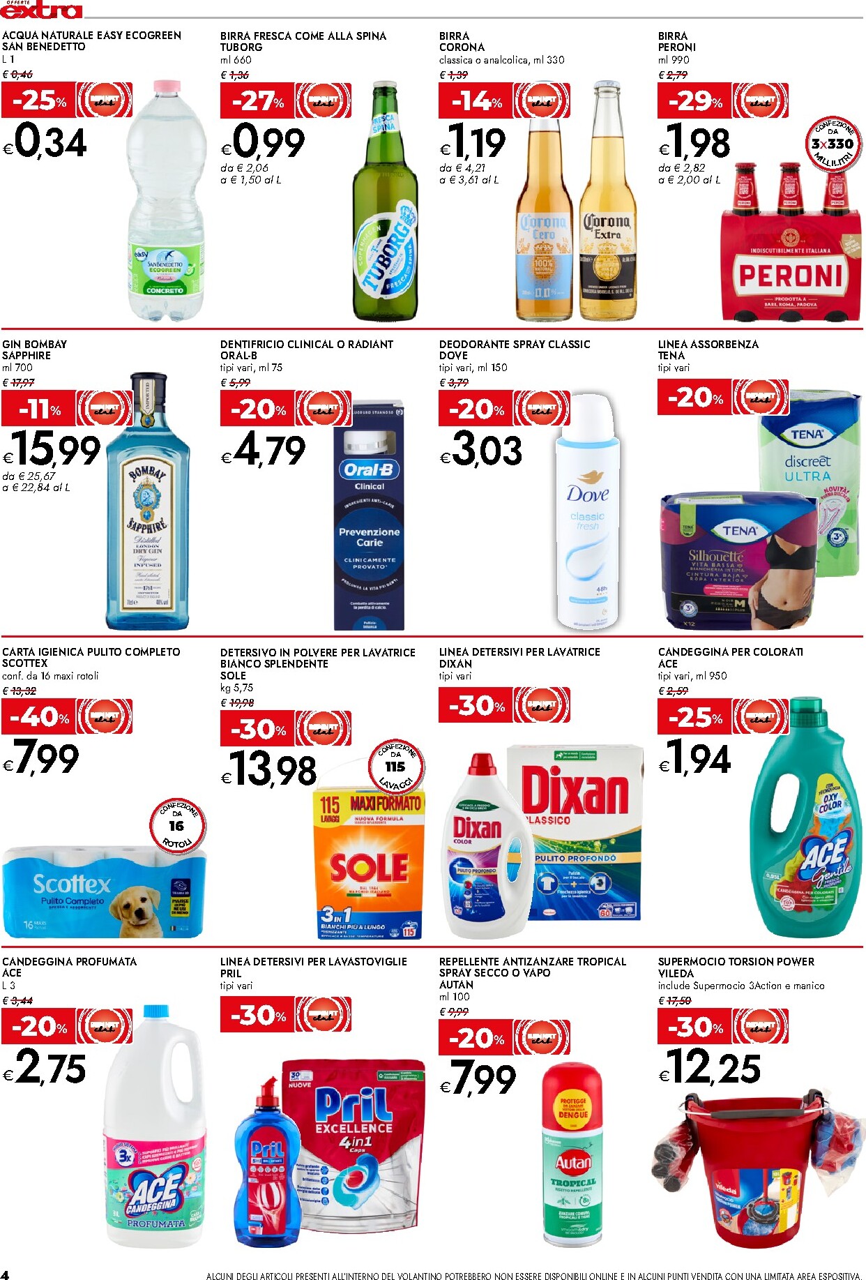 bennet - Volantino attuale di Bennet - Offerte Extra valido dal giovedì 16/07/2026 al mercoledì 29/07/2026 - page: 4