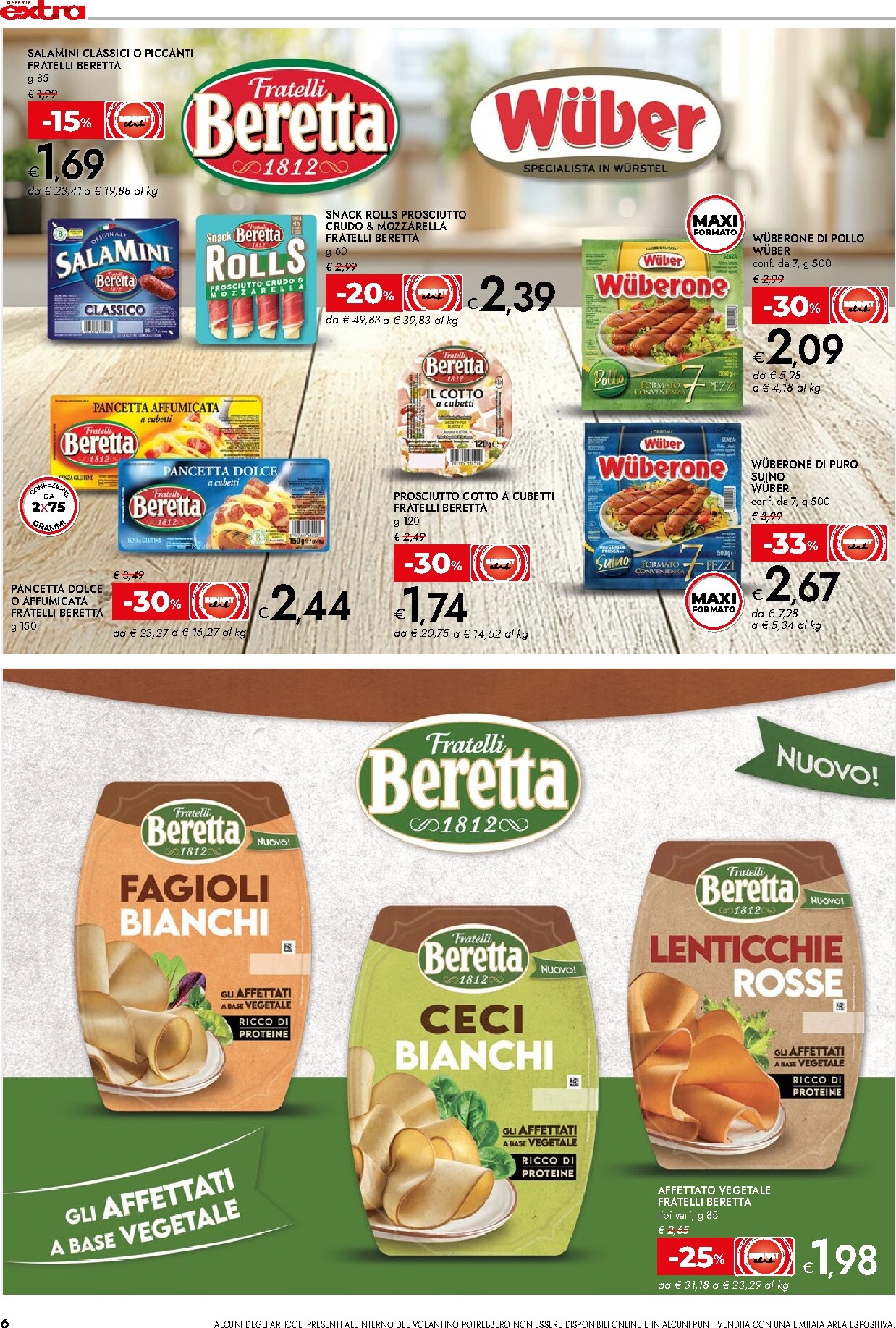 bennet - Volantino attuale di Bennet - Offerte Extra valido dal giovedì 30/07/2026 al mercoledì 12/08/2026 - page: 6