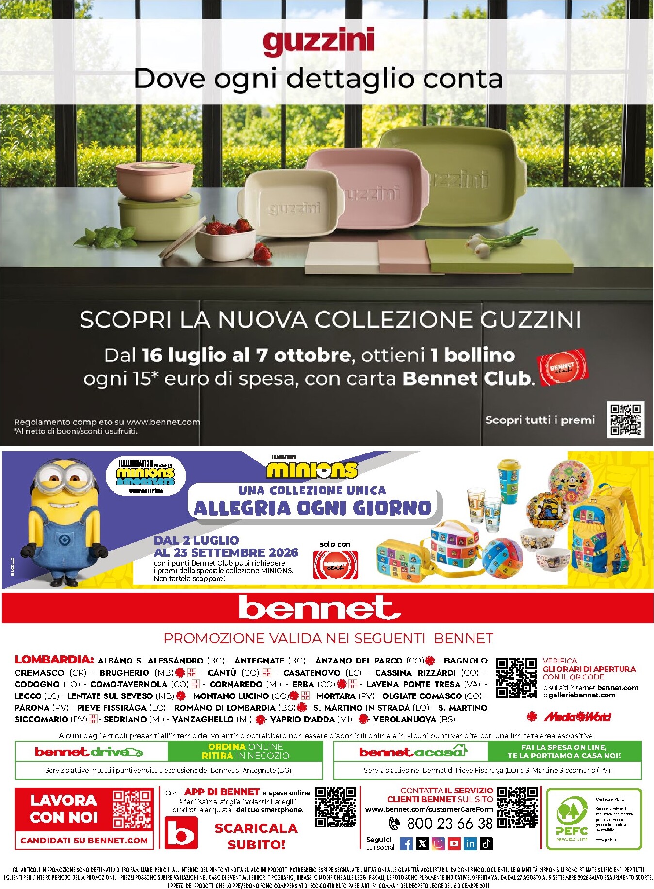 bennet - Volantino attuale di Bennet valido dal giovedì 27/08/2026 al mercoledì 09/09/2026 - page: 32