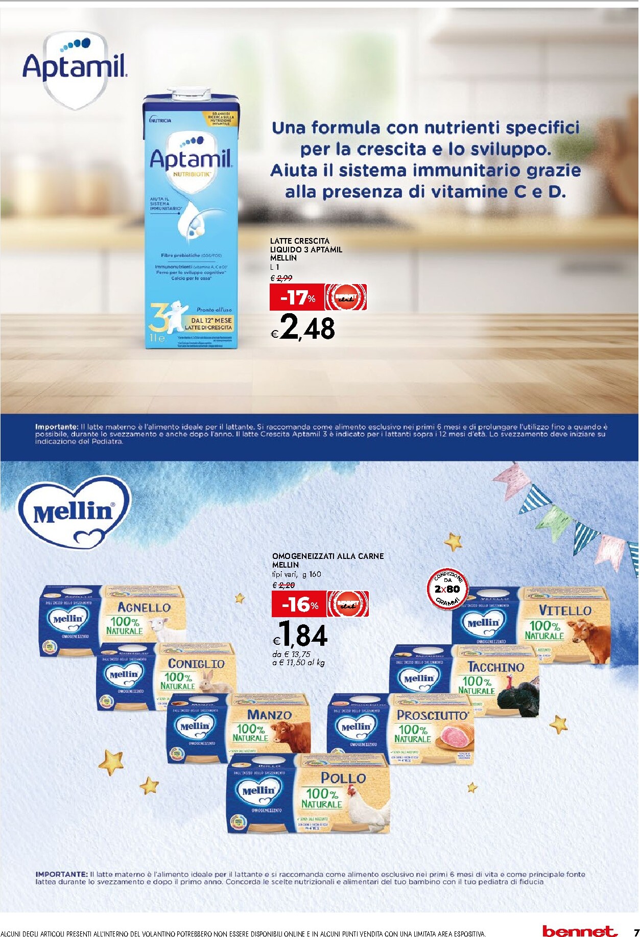bennet - Volantino attuale di Bennet - Offerte Extra valido dal giovedì 10/09/2026 al mercoledì 23/09/2026 - page: 7