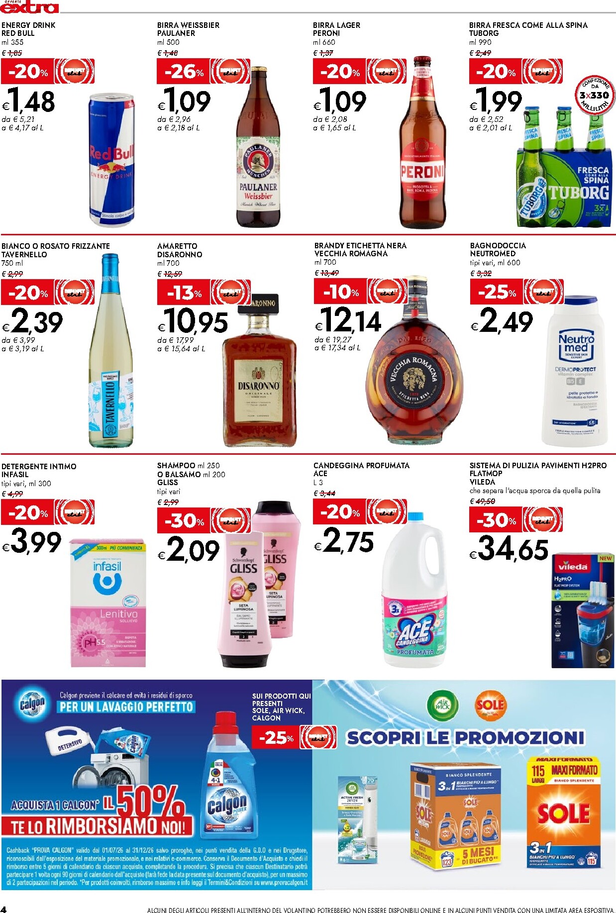 bennet - Volantino attuale di Bennet - Offerte Extra valido dal giovedì 10/09/2026 al mercoledì 23/09/2026 - page: 4