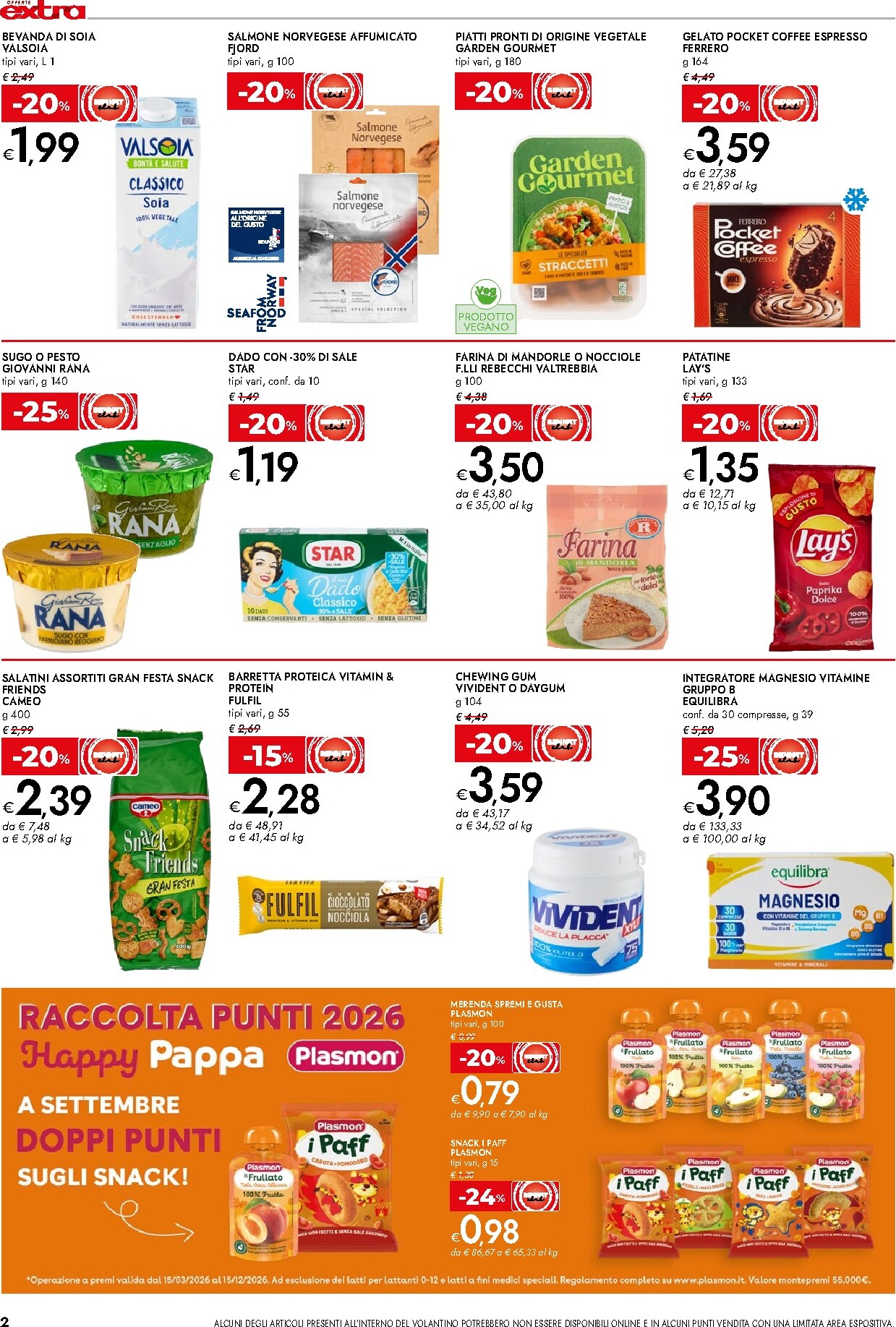 bennet - Volantino attuale di Bennet - Offerte Extra valido dal giovedì 10/09/2026 al mercoledì 23/09/2026 - page: 2