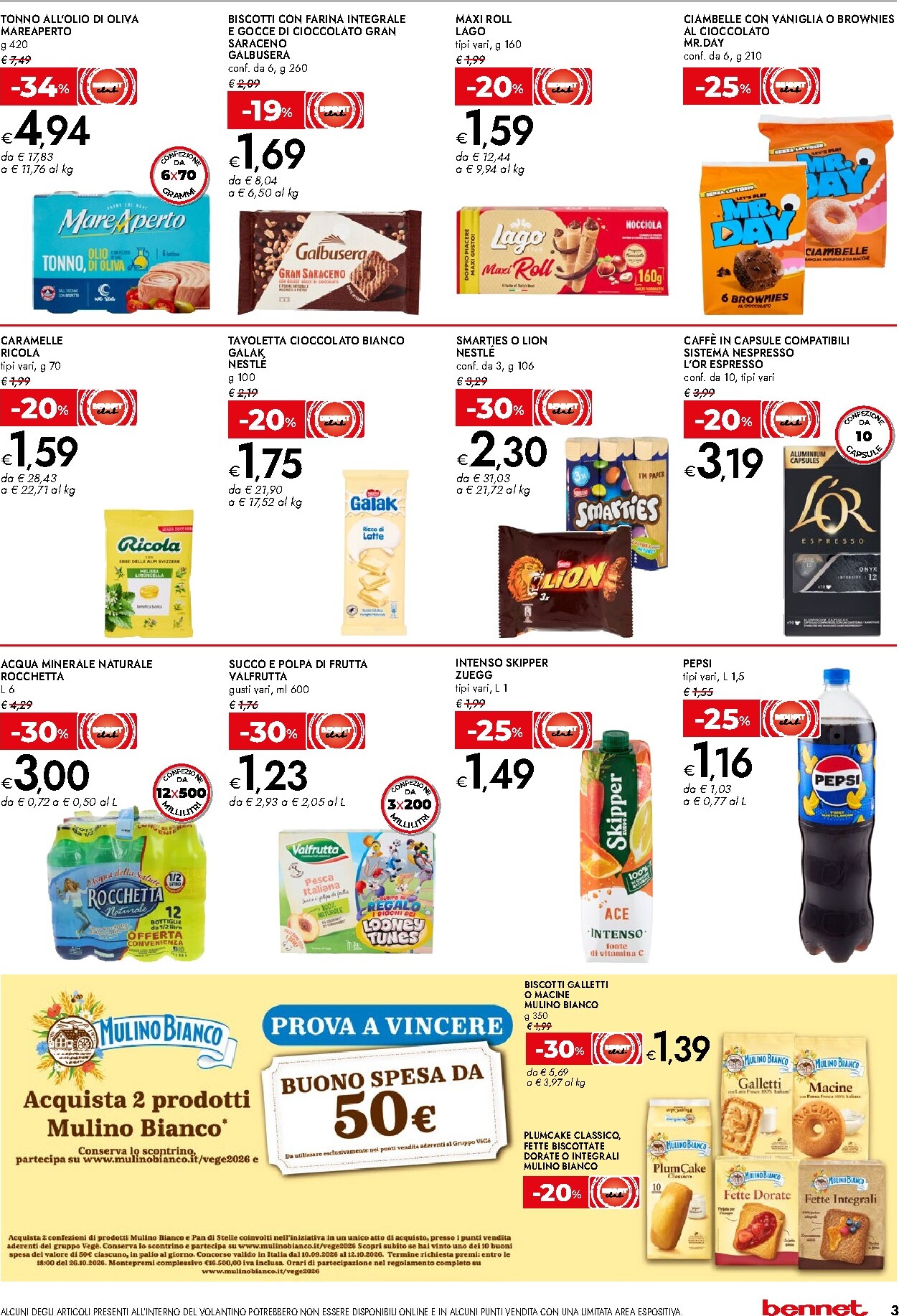 bennet - Volantino attuale di Bennet - Offerte Extra valido dal giovedì 10/09/2026 al mercoledì 23/09/2026 - page: 3
