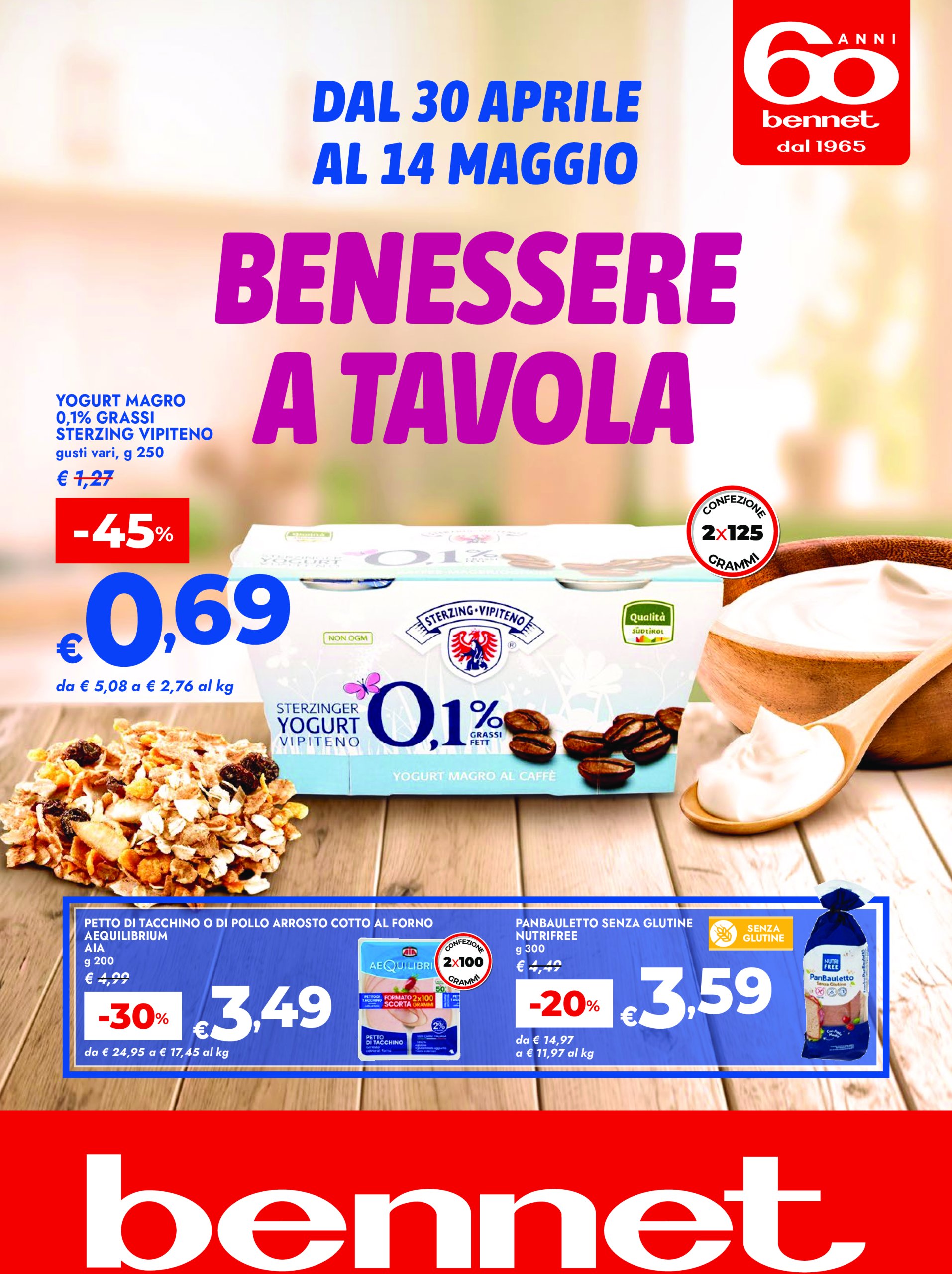 bennet - Volantino Bennet valido dal 30/04 al 14/05