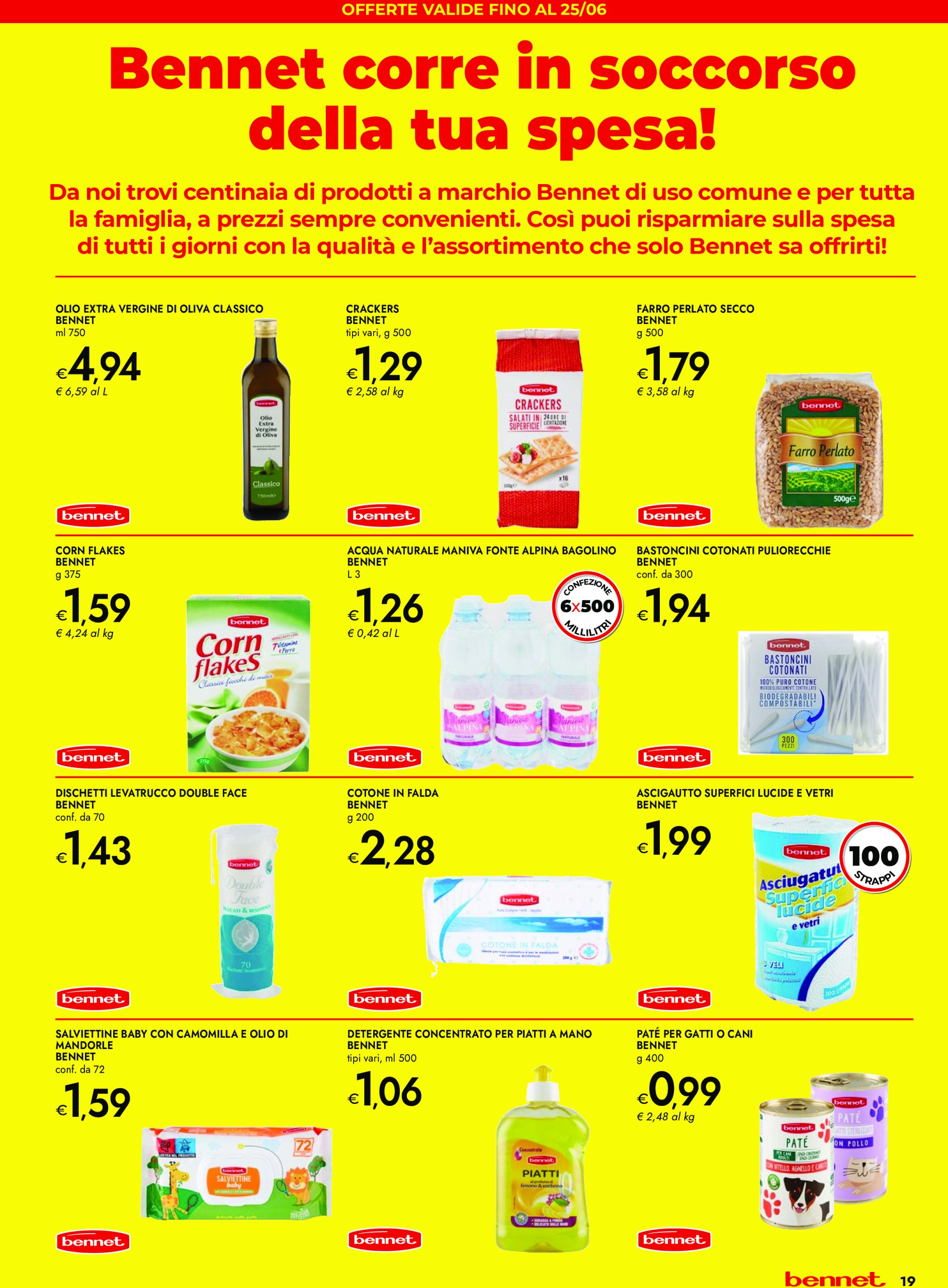 bennet - Volantino Bennet - Belli e Profumati valido dal 12/06 al 25/06 - page: 19